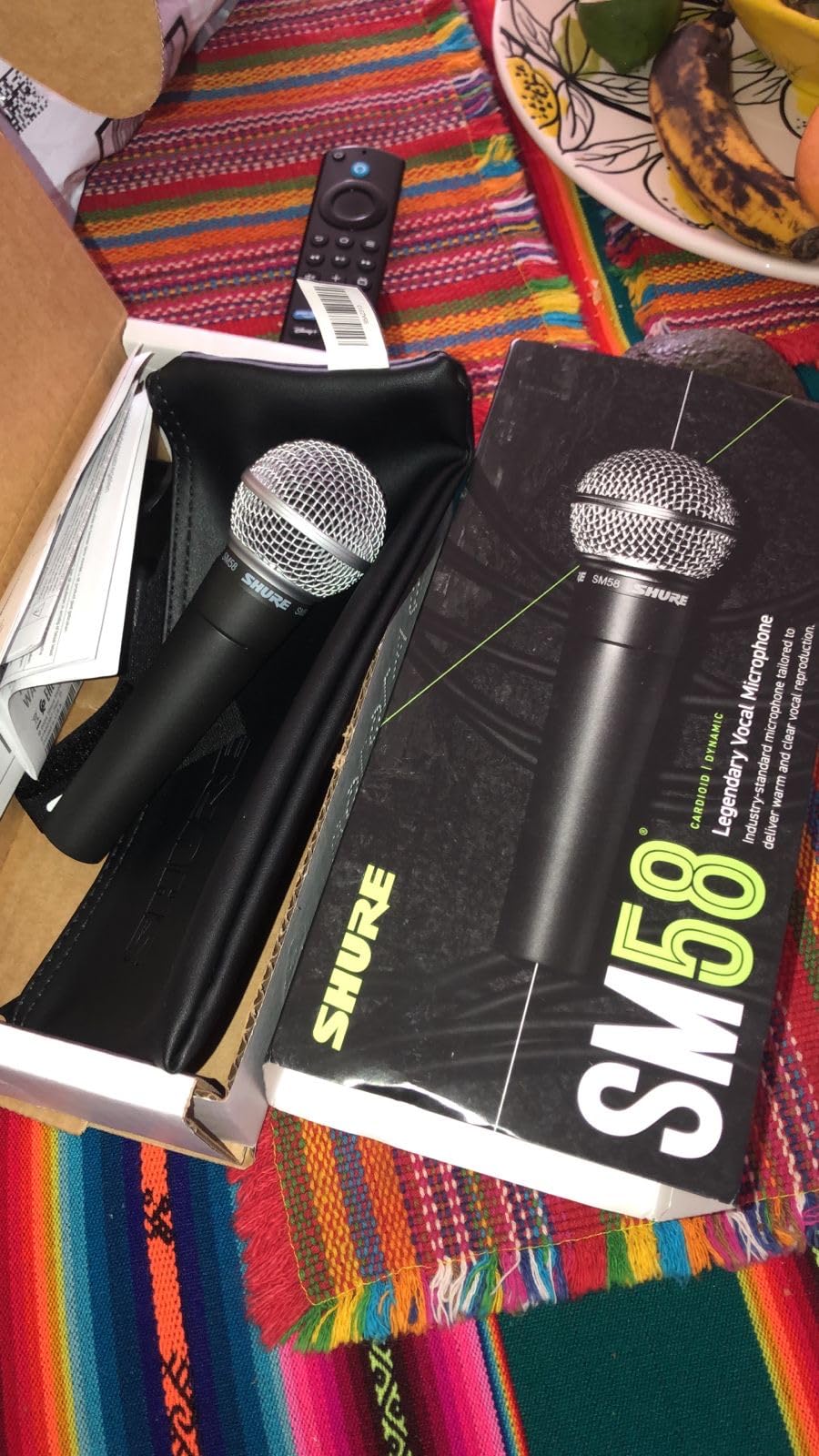Shure SM58 Pro Dynamic Vocal Microphone with 25-ft XLR Cable customer photo 1