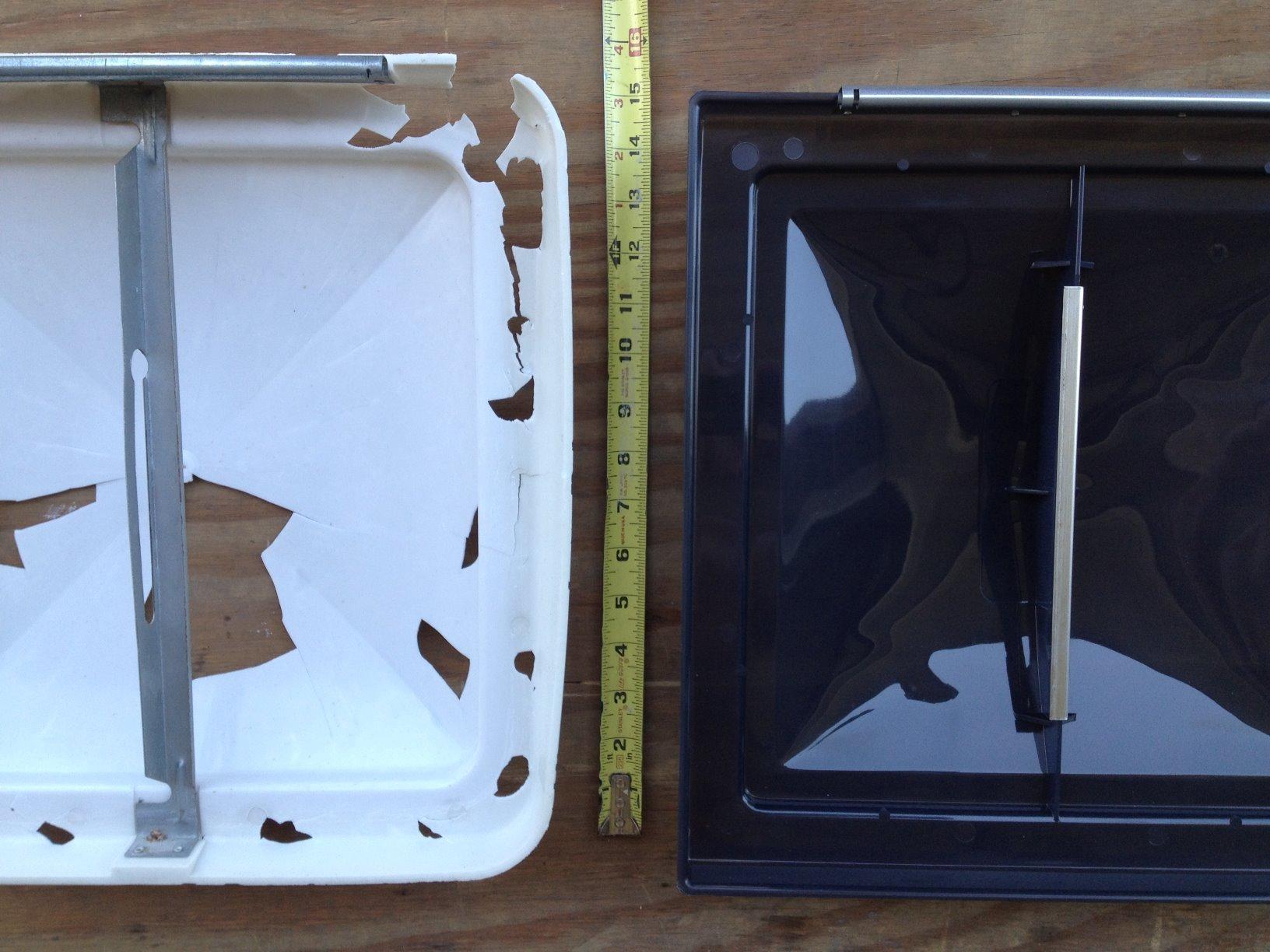 Camco White Polypropylene Camper/RV Roof Vent Lid | Ventline Pre-2008 & Elixir Since 1994 (40158) customer photo 1