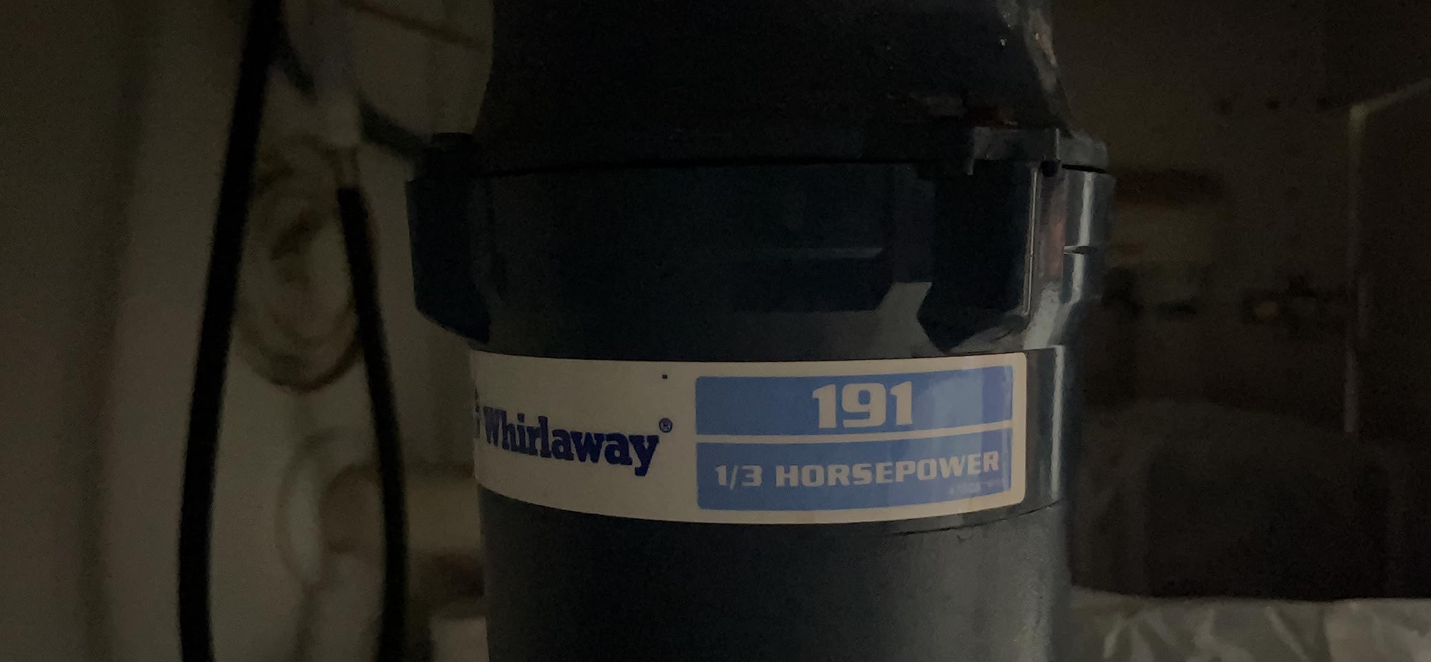 Whirlaway 191 1/3 Horsepower Garbage Disposal customer photo 2