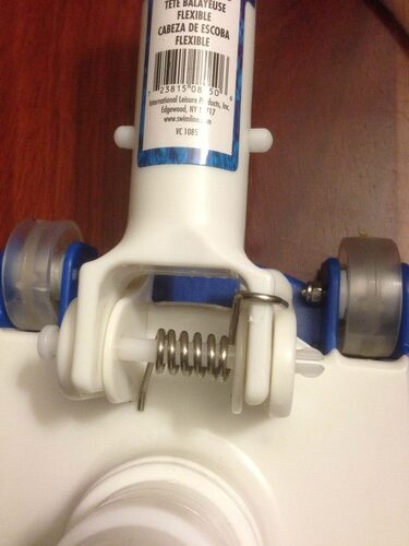 SWIMLINE HYDROTOOLS Manual Vacuum Head Attachment For Inground & Above Ground Pools |Weighted Flexible Swimming Pool Vac Head Rectangle Shape W/ Wheels| Swivel Hose 1-1/4 or 1-1/2’’| Clean 8150 customer photo 2