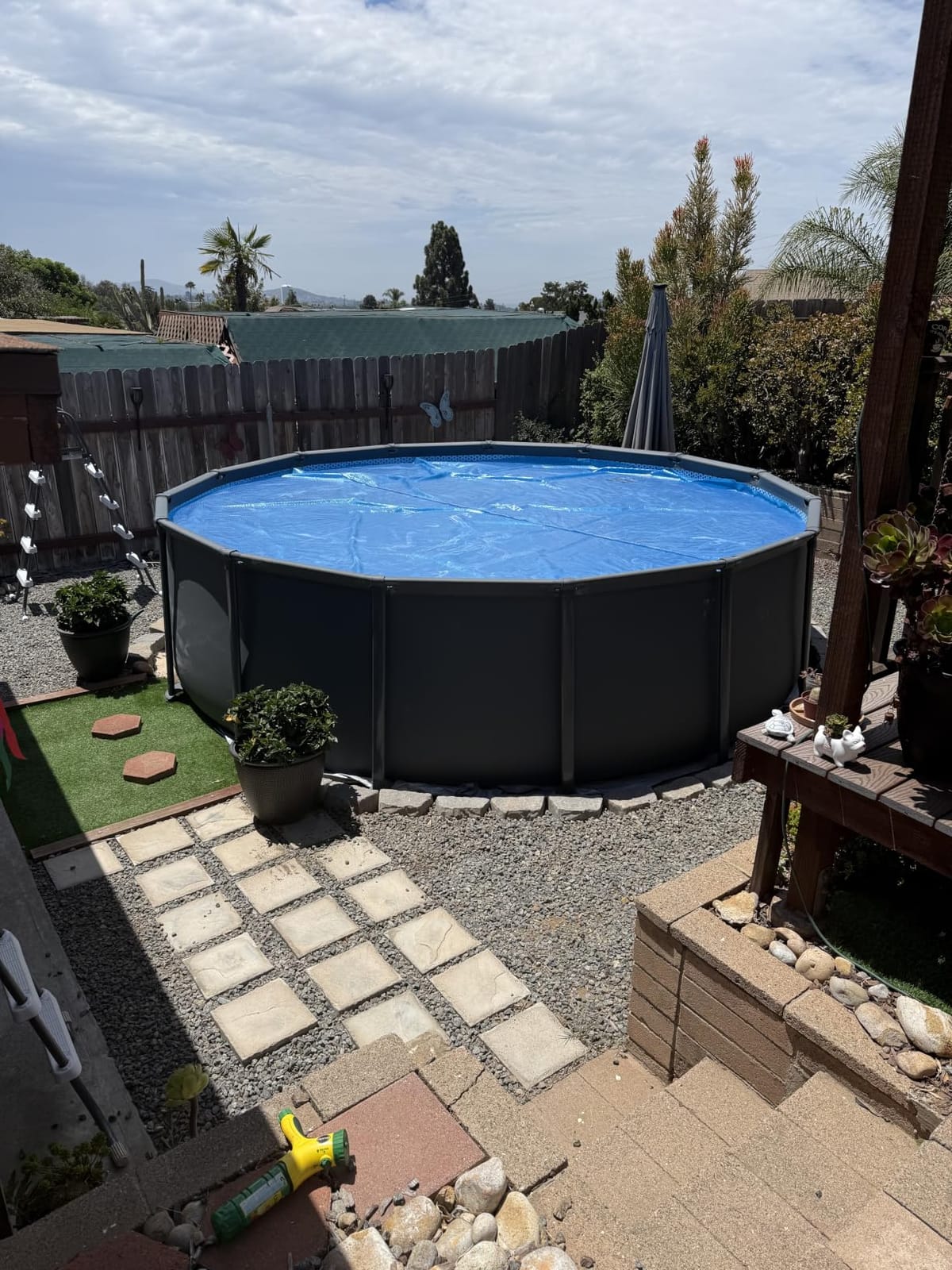 INTEX Solar Pool Cover for 18ft Round Above Ground Swimming Pools customer photo 2