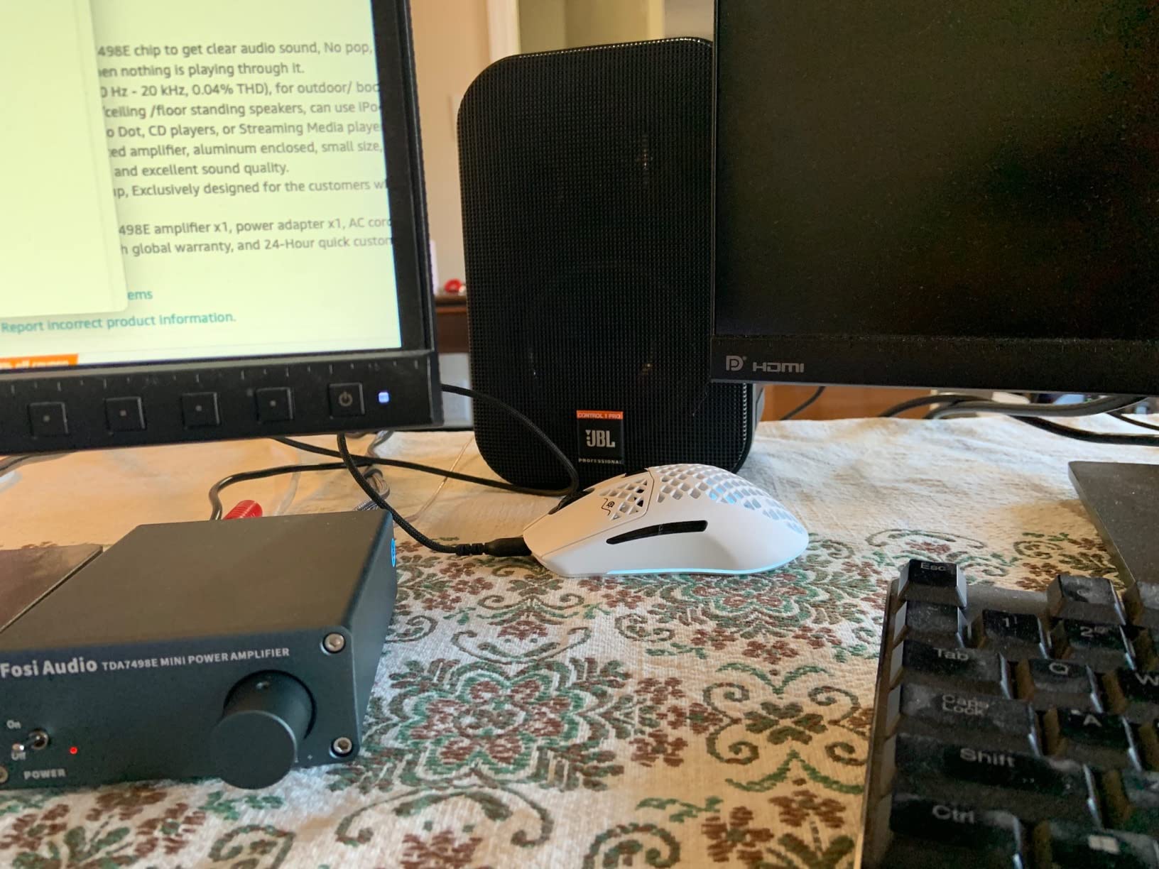 JBL Professional C1PRO High Performance 2-Way, 150 Watt 5.25” Compact, Passive, Satellite, Bookshelf Speakers, Home Theater, Desktop, Stereo, Studio, Black, Sold as Pair. customer photo 2