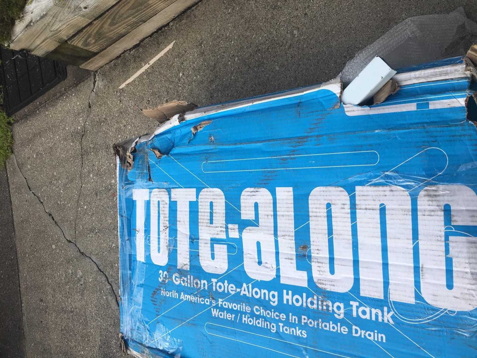 Barker 10893 Tote Tank - 10 Gallon Capacity , Blue customer photo 2