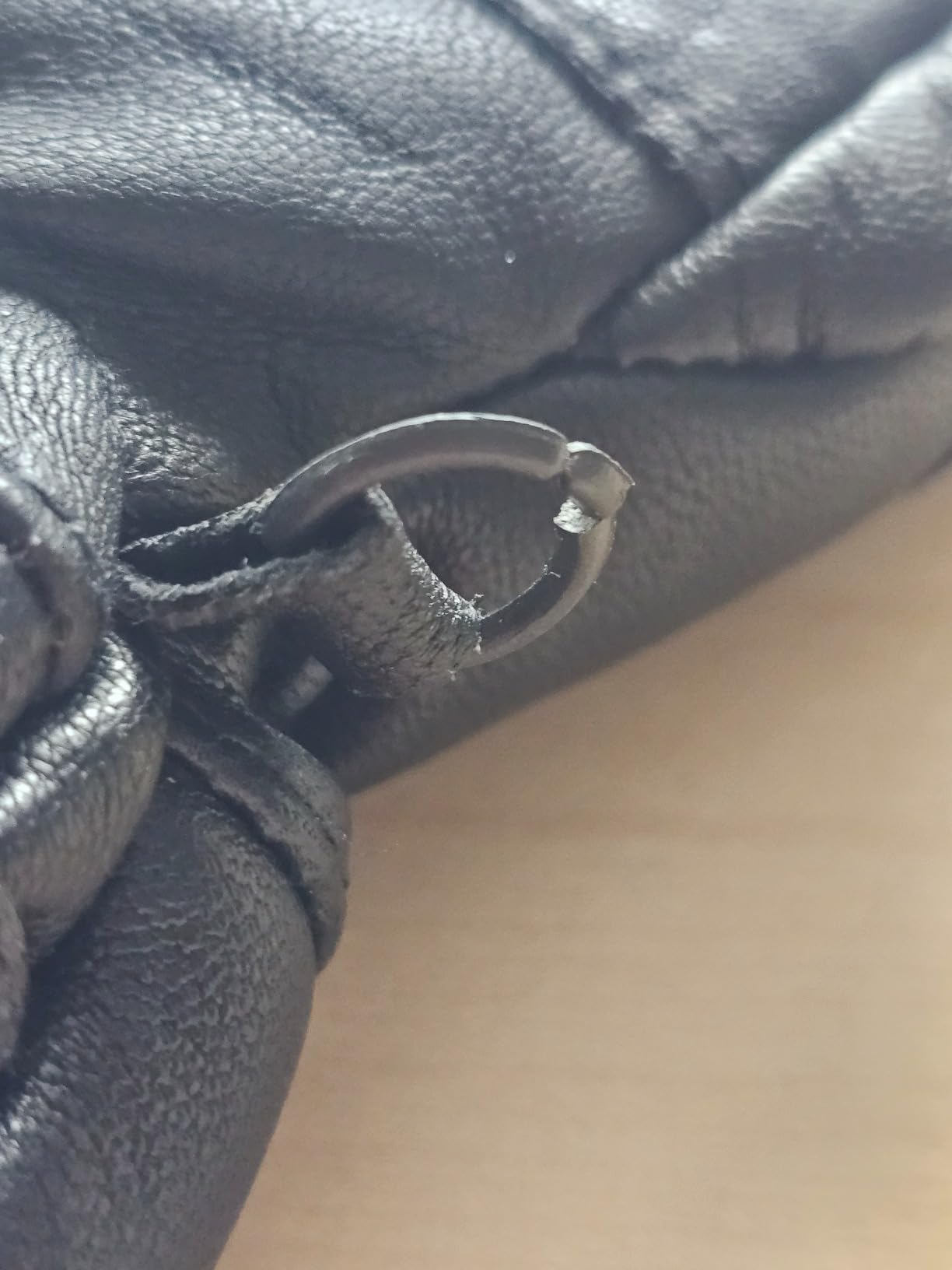Touring Winter Motorcycle Gloves, 100% Natural Sheep Leather Warm Gauntlet customer photo 2