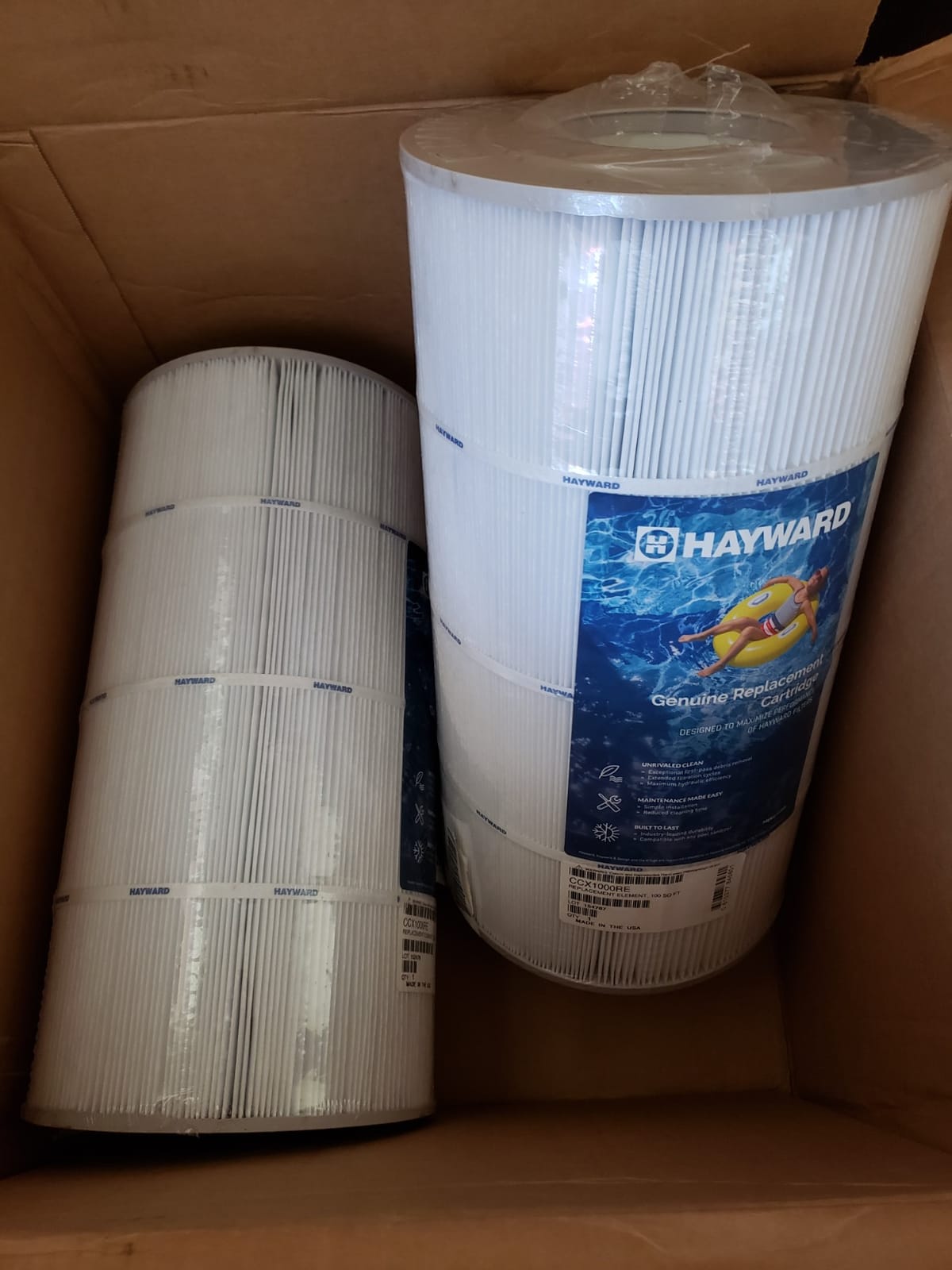 Hayward CCX1000RE Replacement Pool Filter Cartridge Elements, 100-Square-Foot customer photo 1