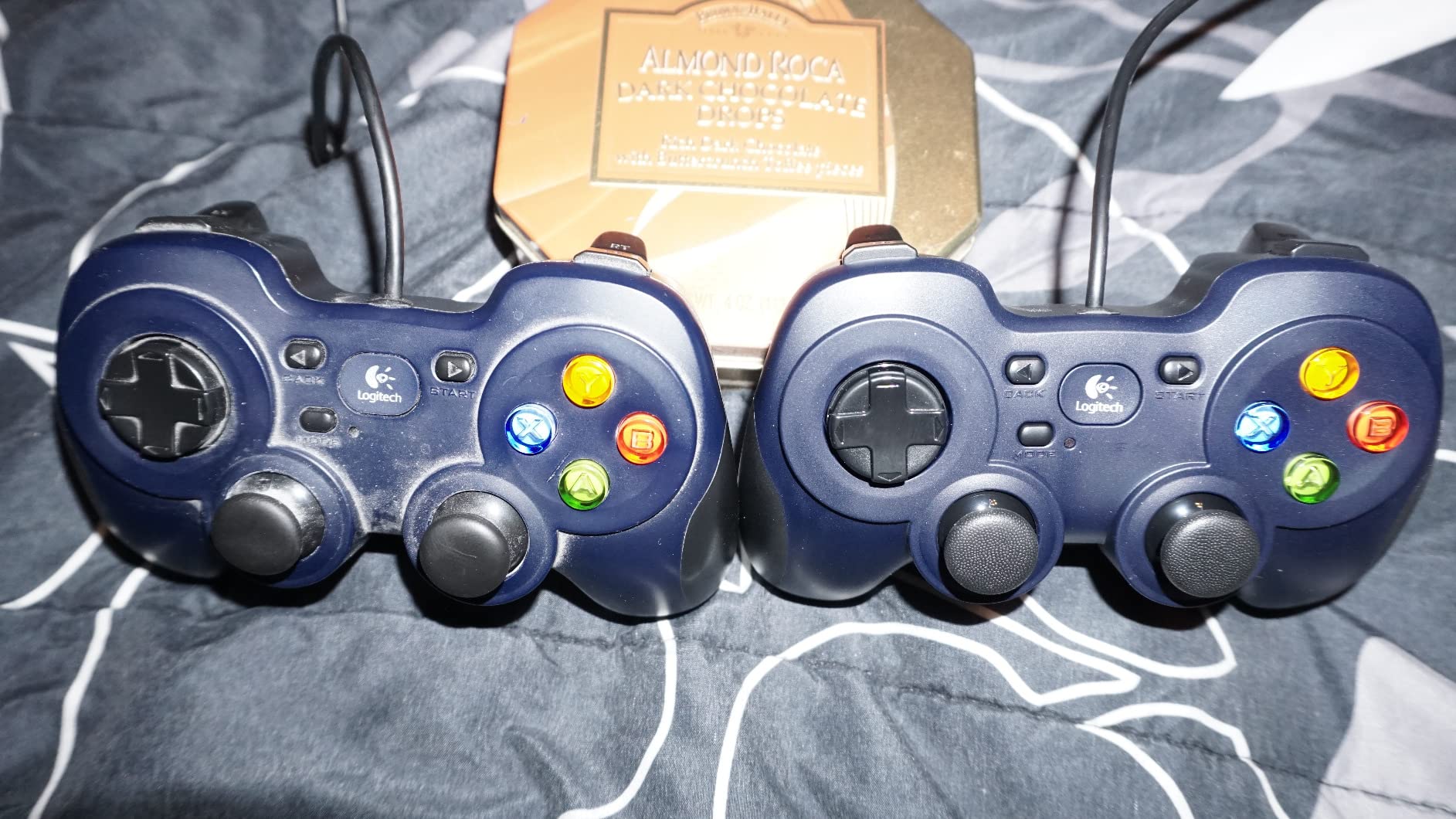Logitech G F310 Wired Gamepad Controller Console - Blue/Black customer photo 1