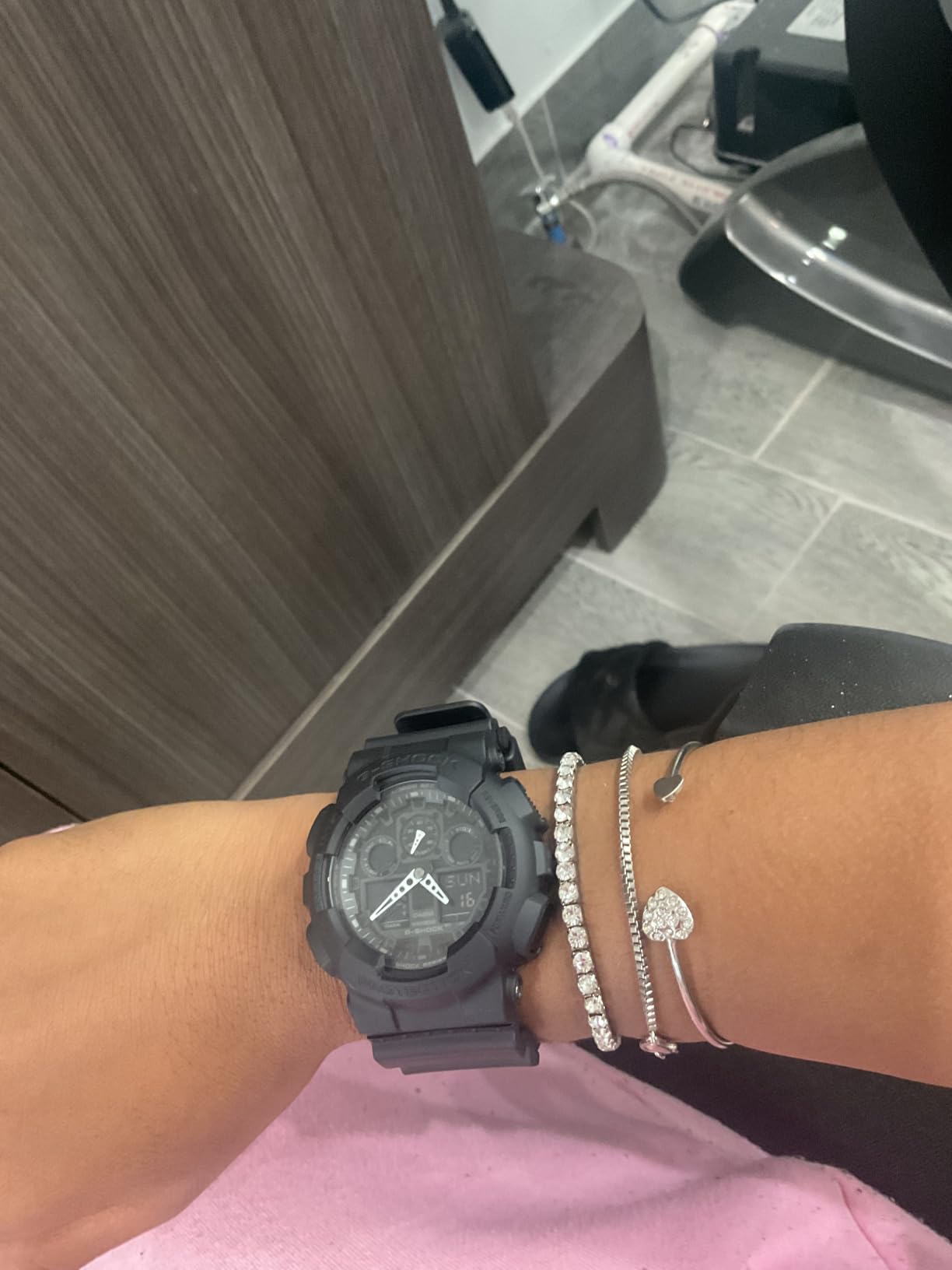 Casio G-Shock GA100-1A1 | Men's Tough Analog-Digital Watch | 200M Water Resistant | Shock & Magnetic Resistant | Sporty & Rugged Design customer photo 1