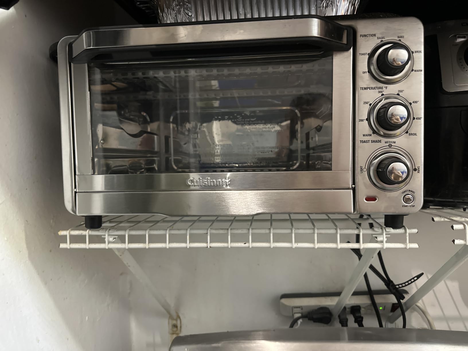 Cuisinart Toaster Oven Broiler, 1800W Countertop Design, 0.5 cu. ft. customer photo 1