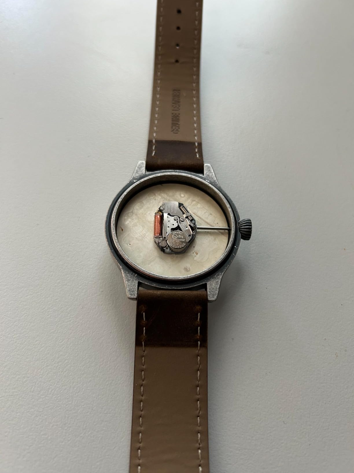 Mil-Tec Luftwaffe Me109 Aviator Vintage German WW2 Flieger Pilot Mens Watch - Military Easy to Read Calfskin Brown Leather Strap 3 Atm Analog Quartz customer photo 1