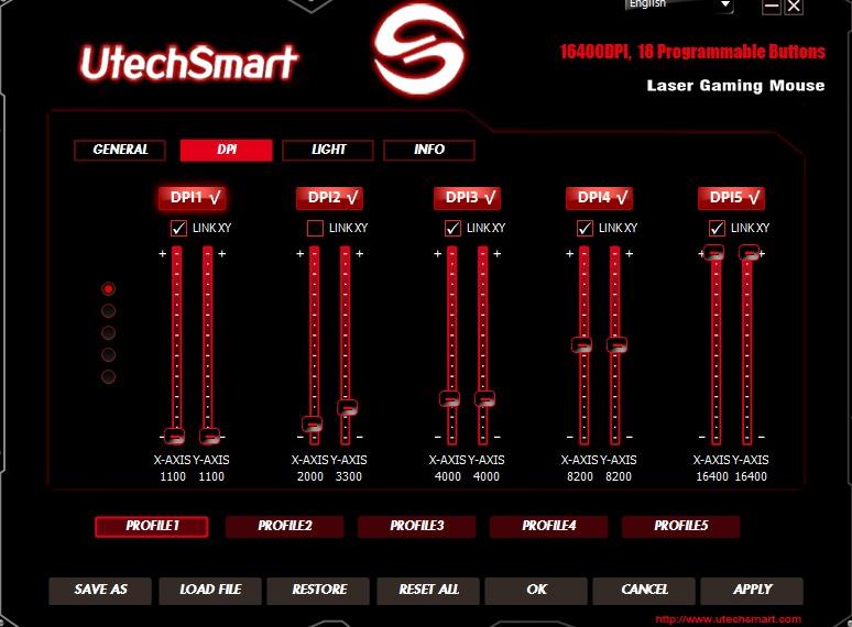 UtechSmart Venus Pro Wired MMO Gaming Mouse - 16000 DPI RGB customer photo 2