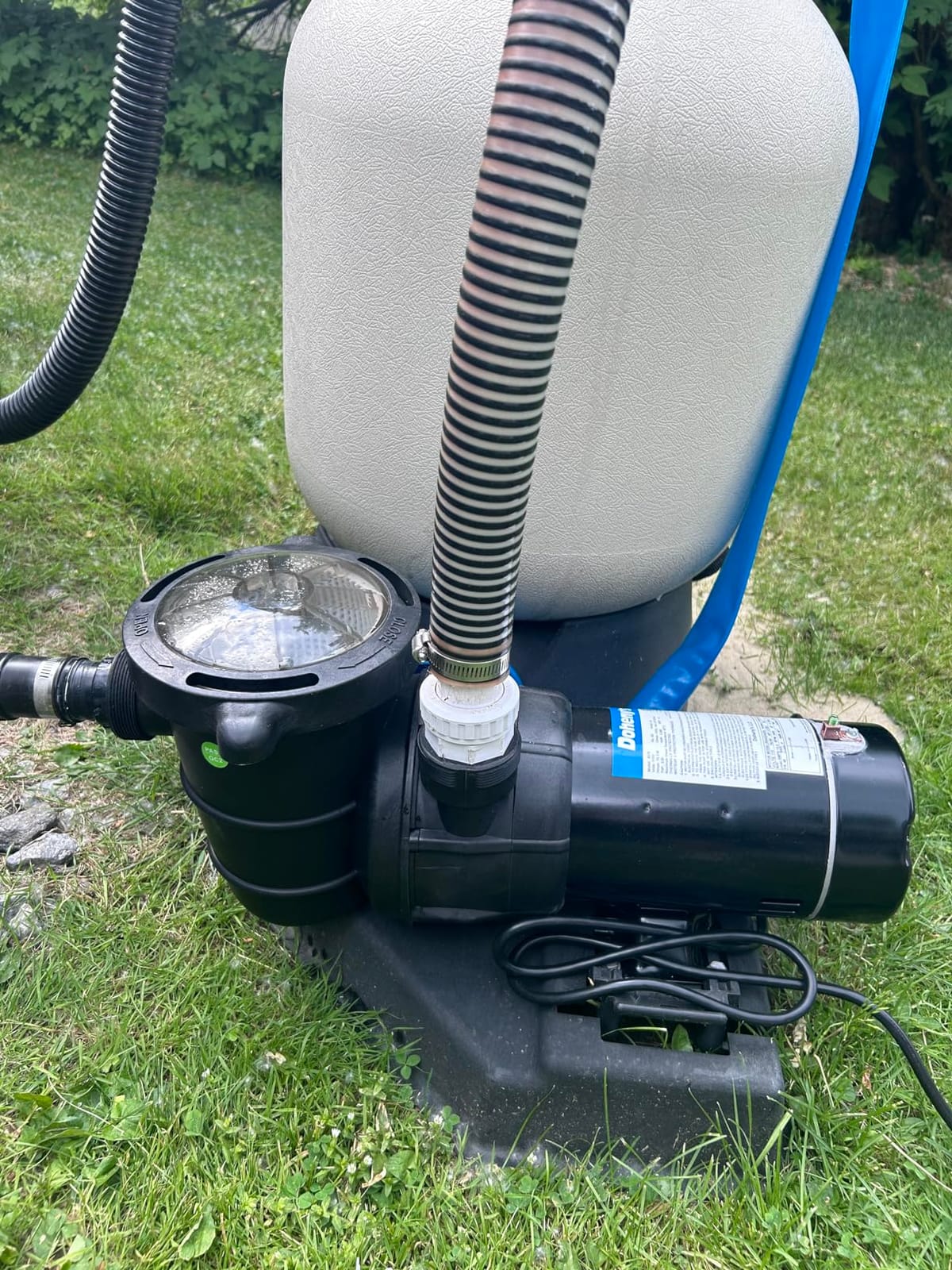 Doheny's 1 HP Above Ground Swimming Pool Pump, 115V, 75 GPM customer photo 2