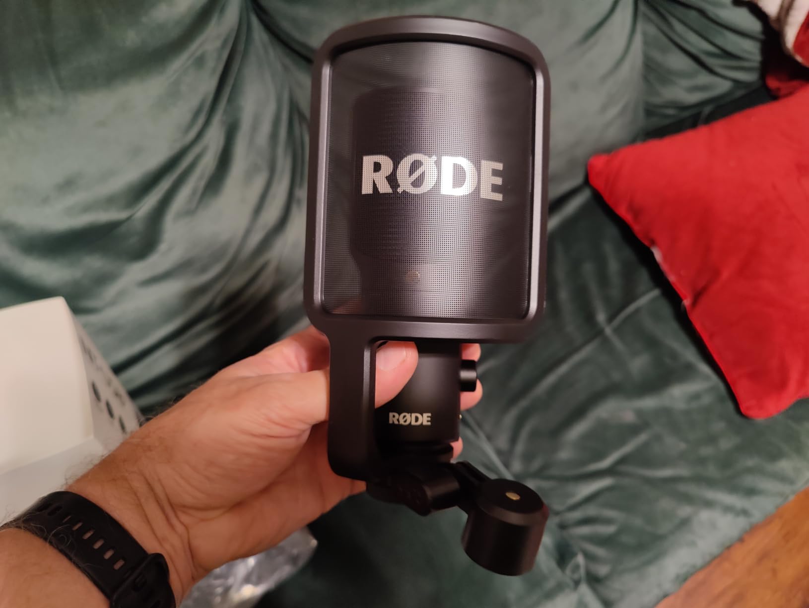 RØDE NT-USB+ Professional-Grade USB Condenser Microphone for Recording customer photo 1