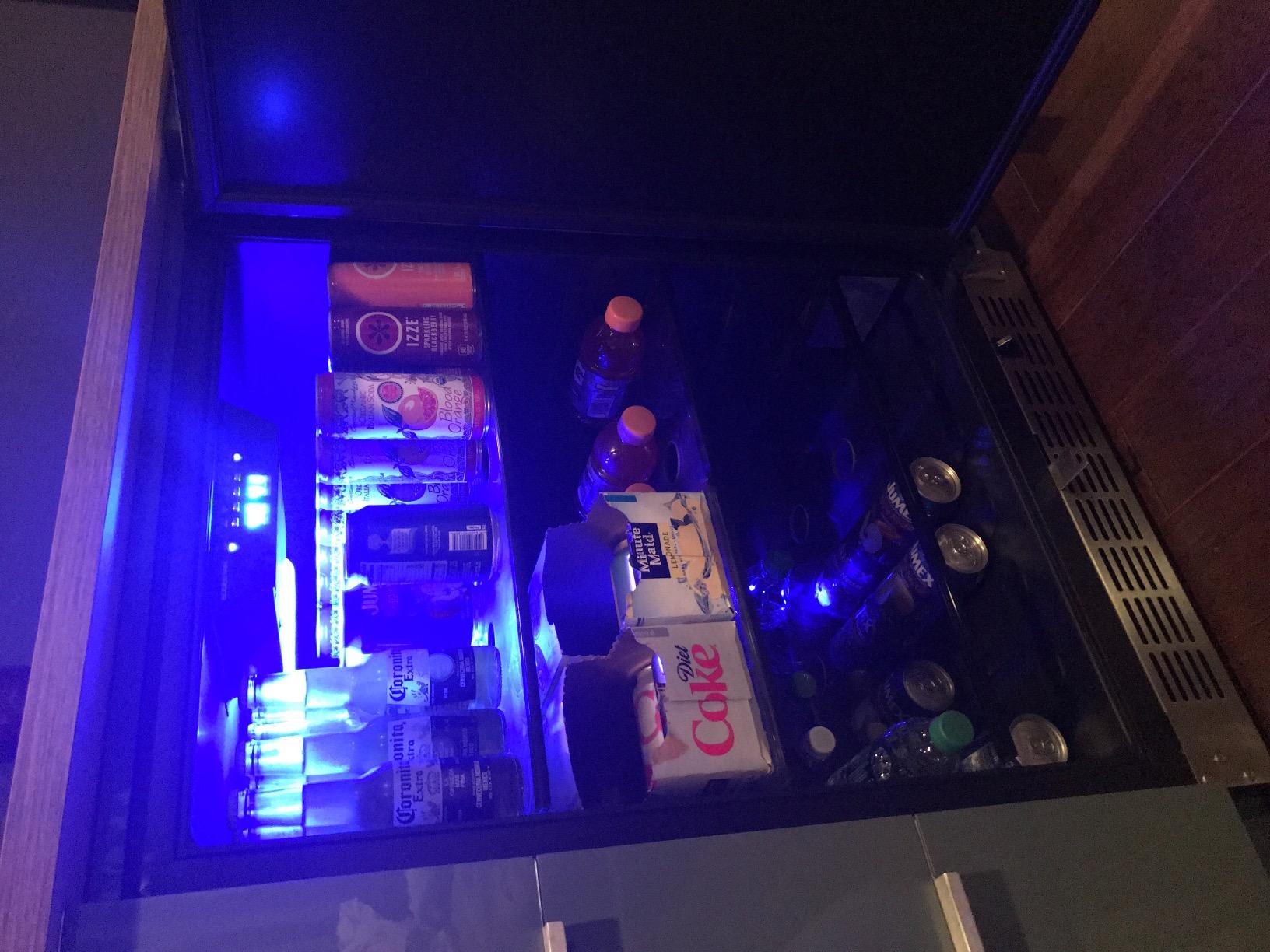 EdgeStar CBR1501SLD 5.49 Cu. Ft 142 Can Built-in Stainless Steel Beverage Cooler customer photo 2