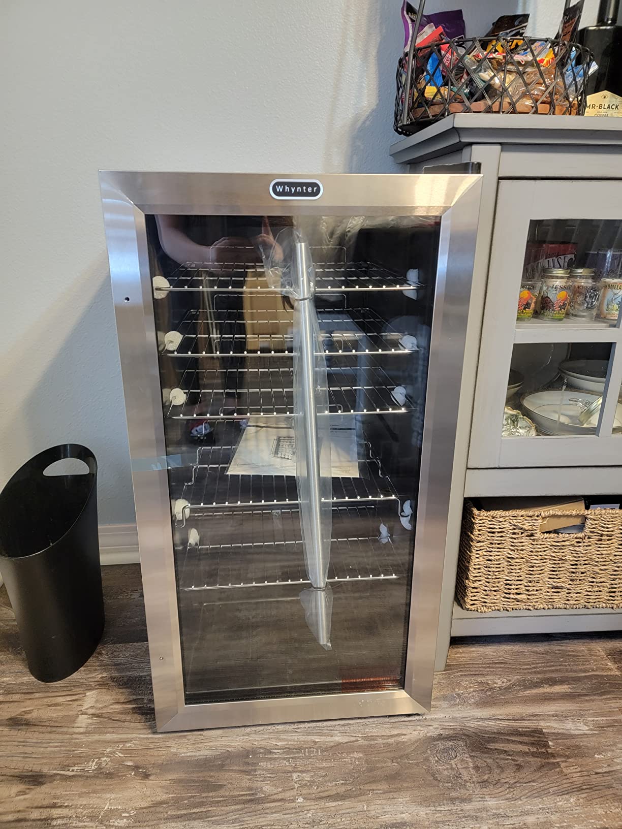 Whynter Beverage Refrigerator Mini Fridge, 127 Can, Glass Door, BR-130SB customer photo 2