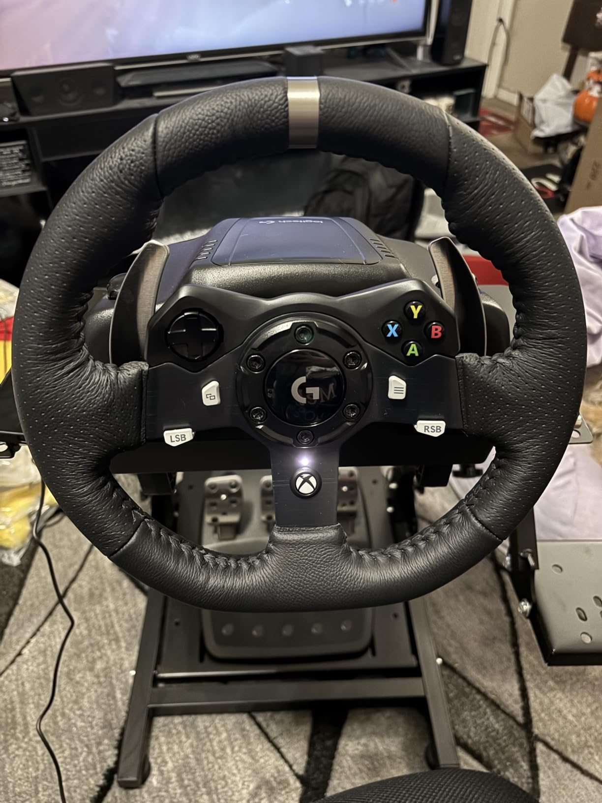 Logitech G920 Racing Wheel and Pedals for Xbox X|S/Xbox One/PC customer photo 1