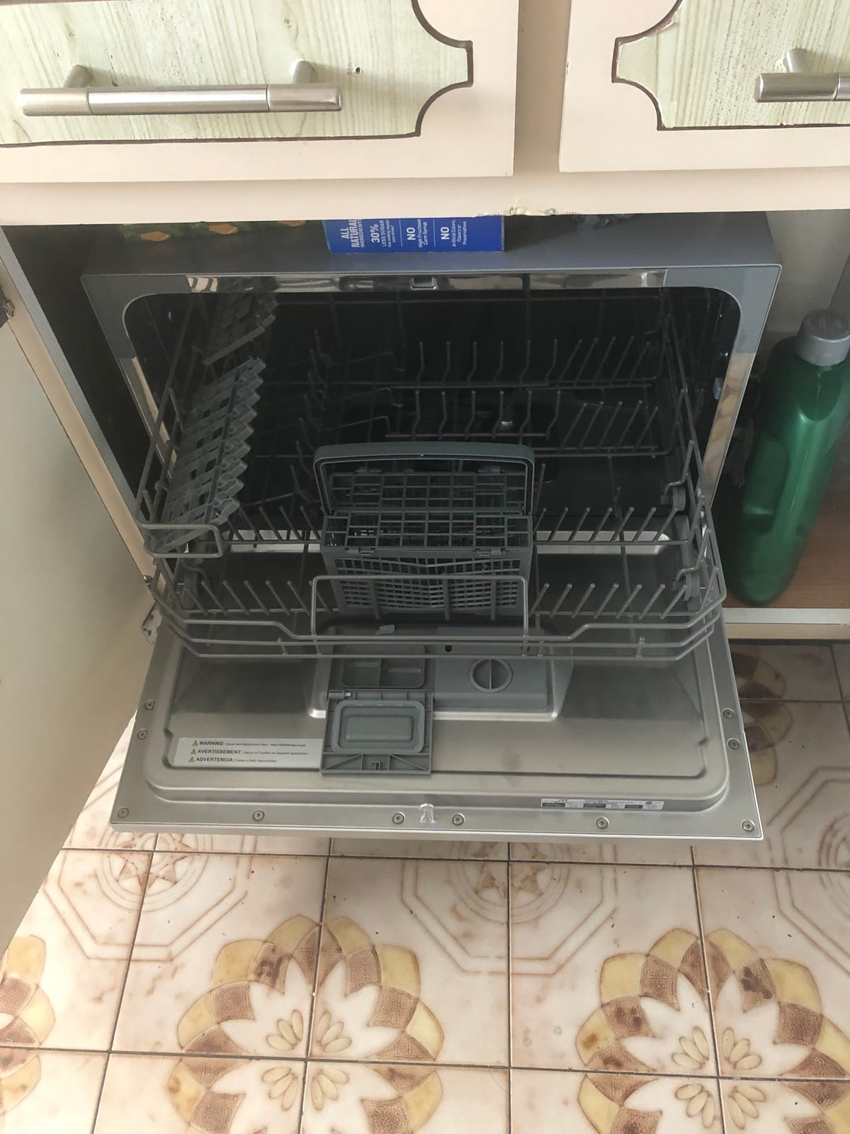 SPT SD-2224DS ENERGY STAR Compact Countertop Dishwasher with Delay Start - Portable Dishwasher with Stainless Steel Interior and 6 Place Settings Rack Silverware Basket, Silver customer photo 1