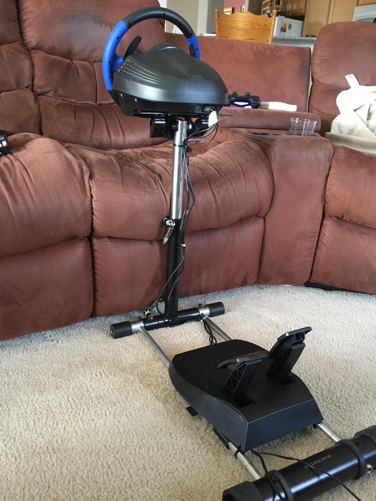Thrustmaster T150 RS Force Feedback Racing Wheel (compatible w/ PS5, PS5 Pro, PS4 & PC) customer photo 2