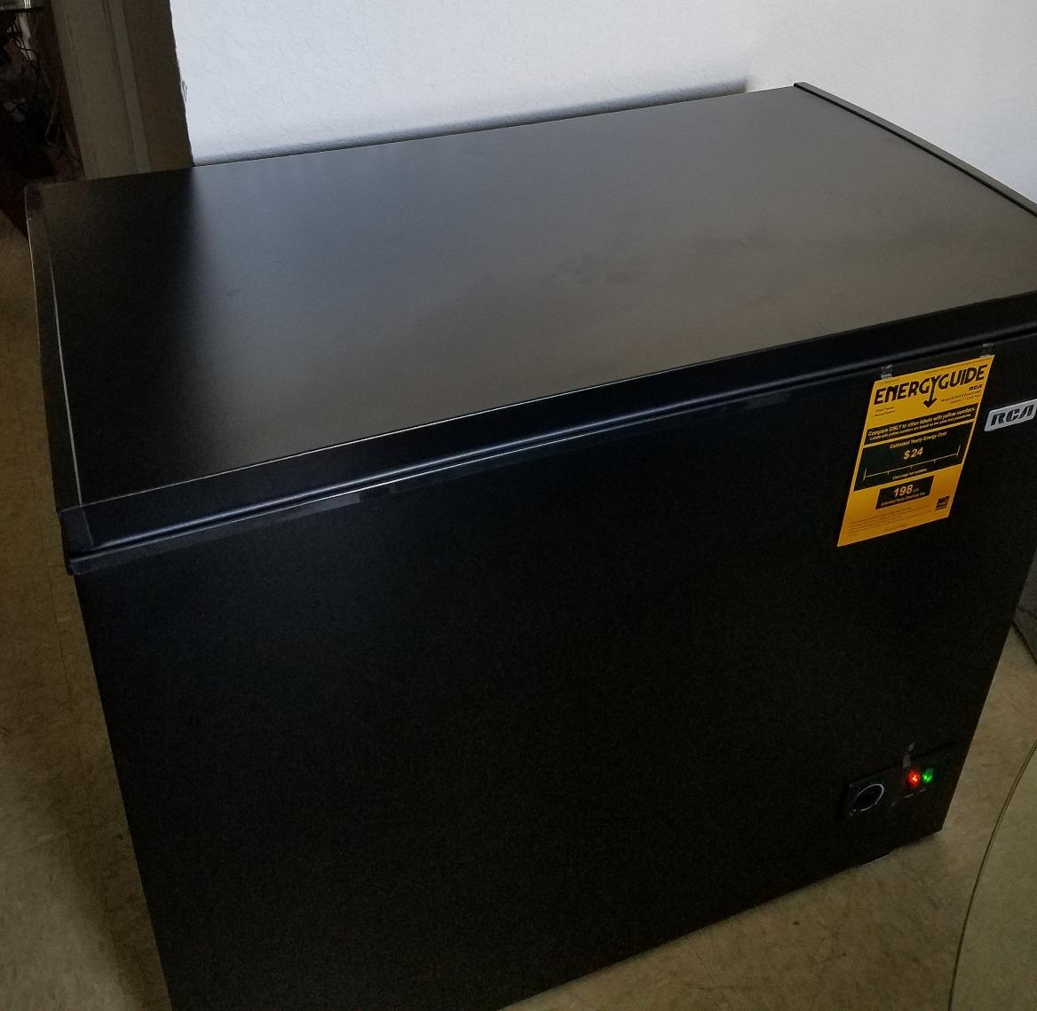 Arctic Chef, 7 Cu. Ft. Convertible Chest Freezer, Garage Ready Freezer or Refrigerator, Manual Defrost Chest Freezer with External Temperature Control, Removable Basket, Defrost Drain, Power Indicator customer photo 2