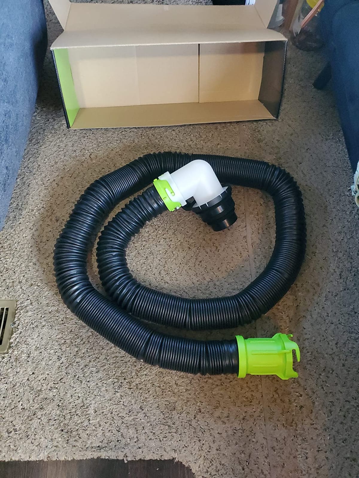 Thetford Titan 17853 15ft 15-Foot Premium RV Sewer Hose Kit-Thetford-17853, Black/Green customer photo 1