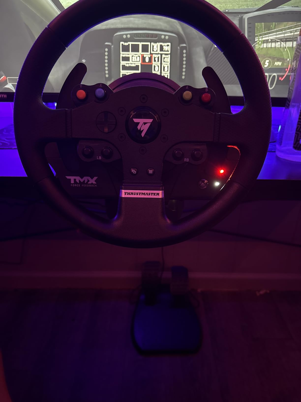 Thrustmaster TMX Force Feedback Racing Wheel & Pedals - XBOX & PC customer photo 2