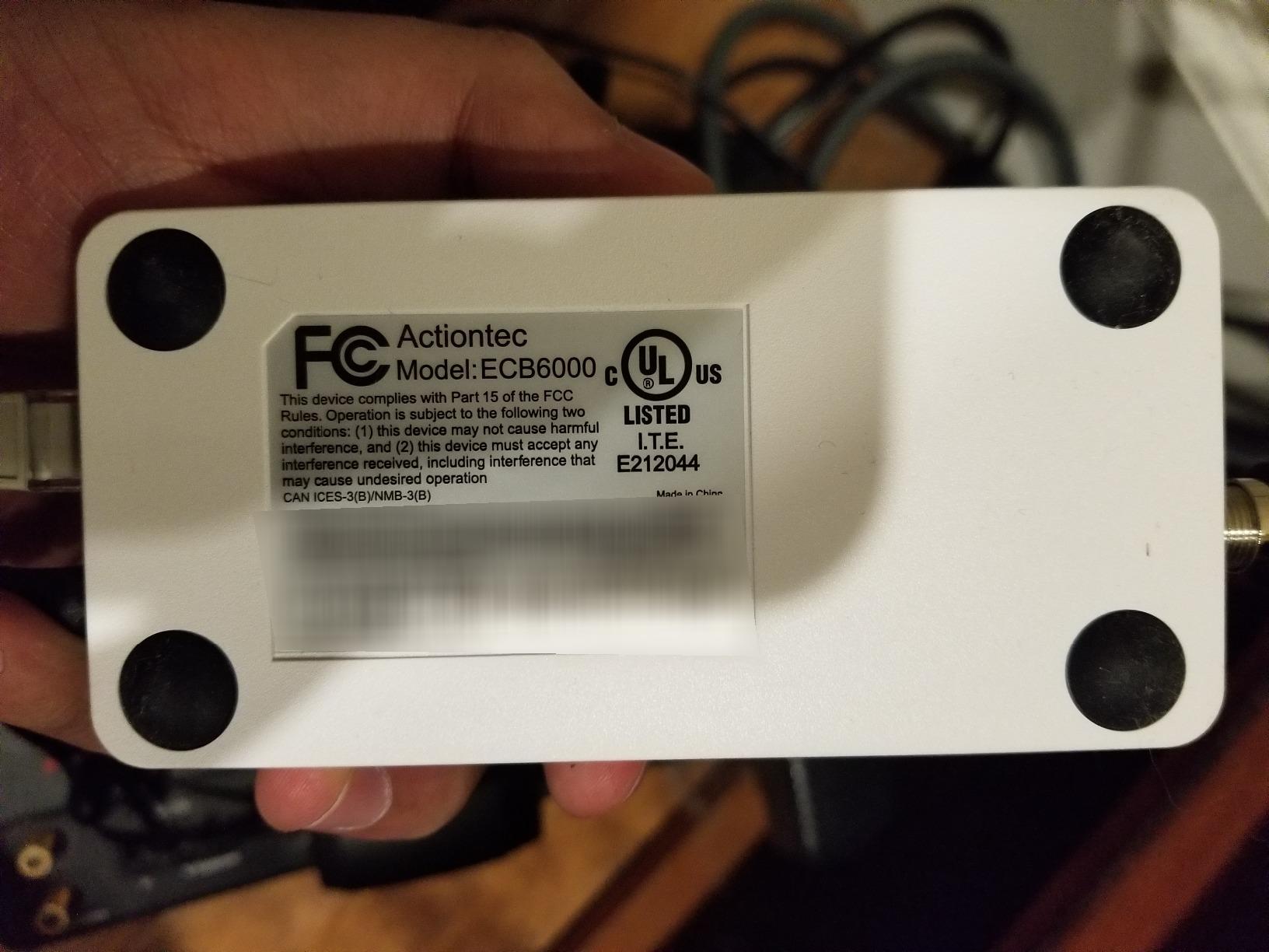 TiVo Bridge MoCa 2.0 Adapter customer photo 1