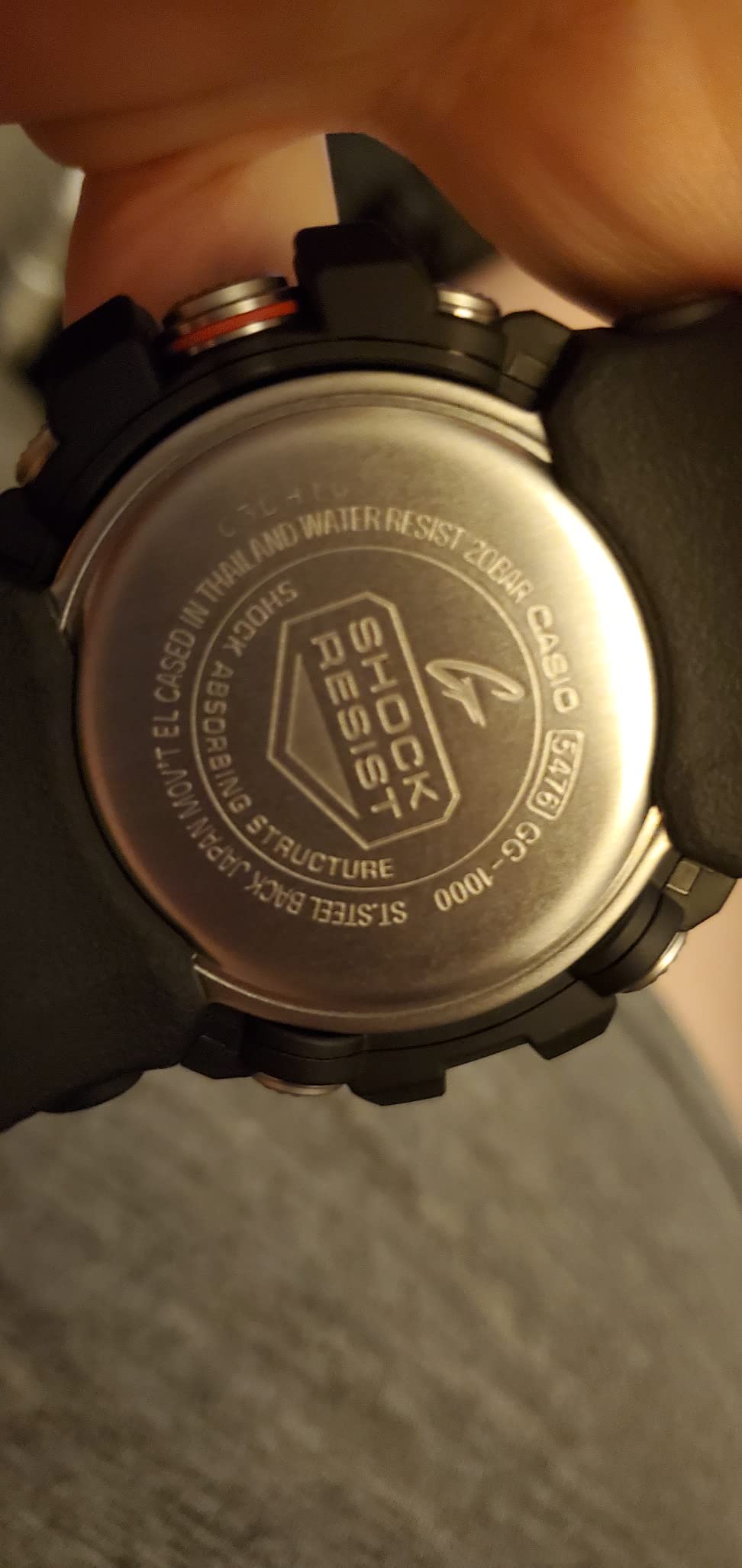 Casio G-Shock MUDMASTER GG1000-1A5 Twin Sensor Watch Mud Resistant Shock Resistant 200M Water Resistant Compass Thermometer customer photo 2