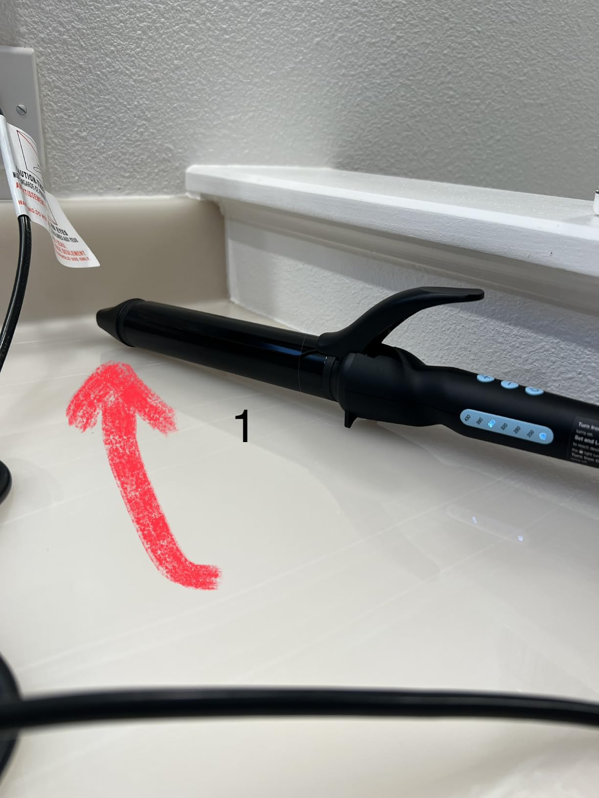 Bio Ionic Long Barrel Curling Iron, Moisture Heat Technology & NanoIonic MX customer photo 1