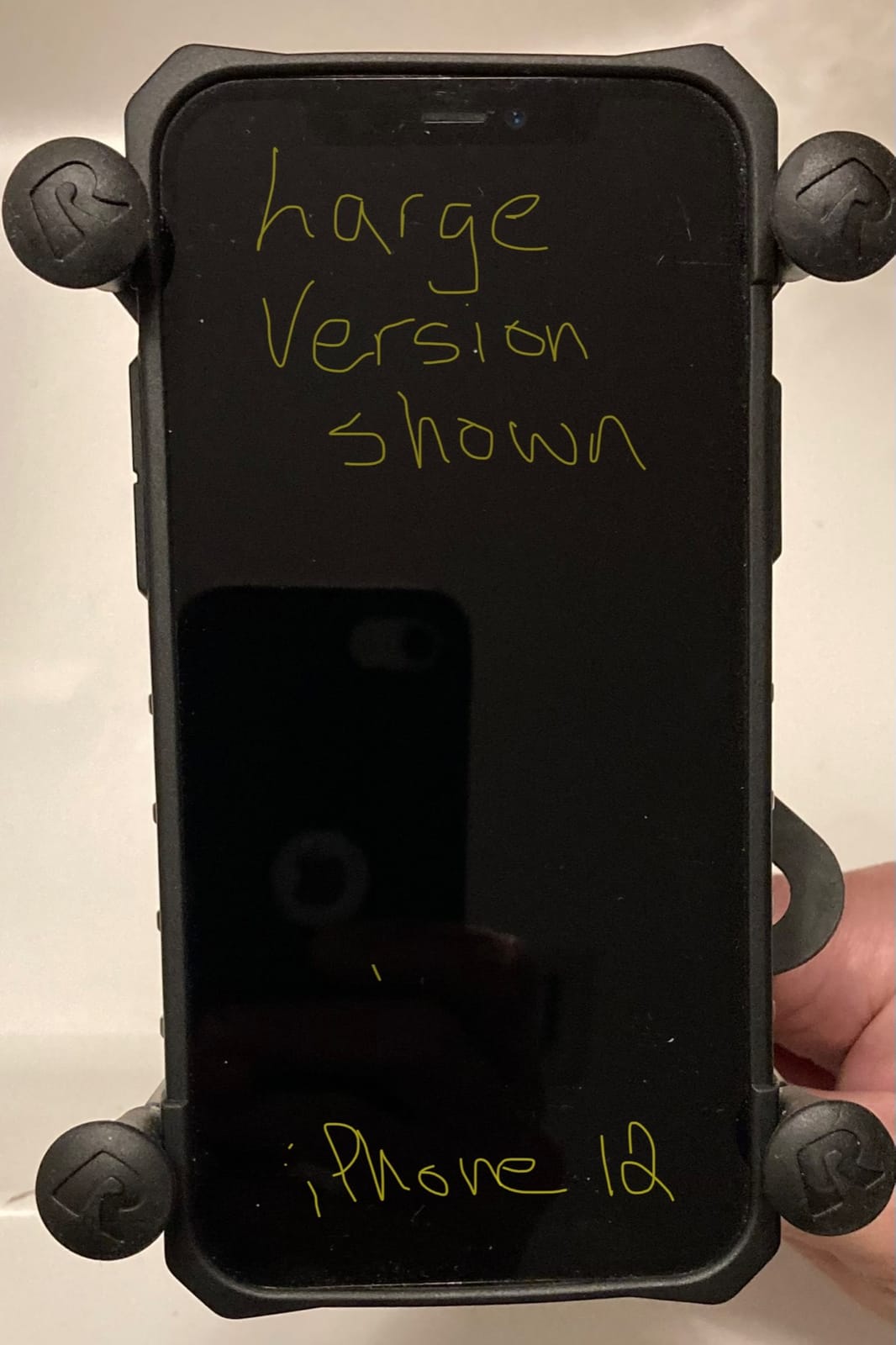 RAM MOUNTS X-Grip Large Phone Mount with Tough-Claw Clamp Base customer photo 1
