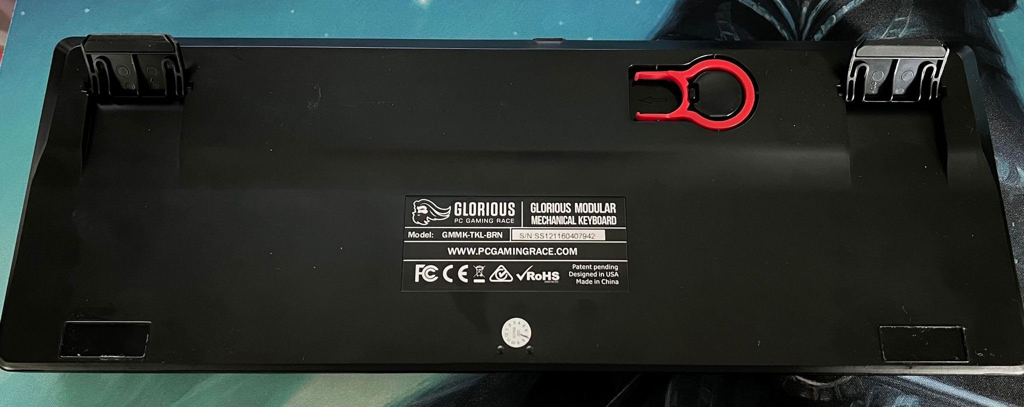 Glorious Custom Gaming Keyboard - GMMK 85% Percent TKL Barebone - USB C Wired Mechanical Keyboard Kit - RGB Hot Swappable Switches & Keycaps - Black Metal Top Plate customer photo 2