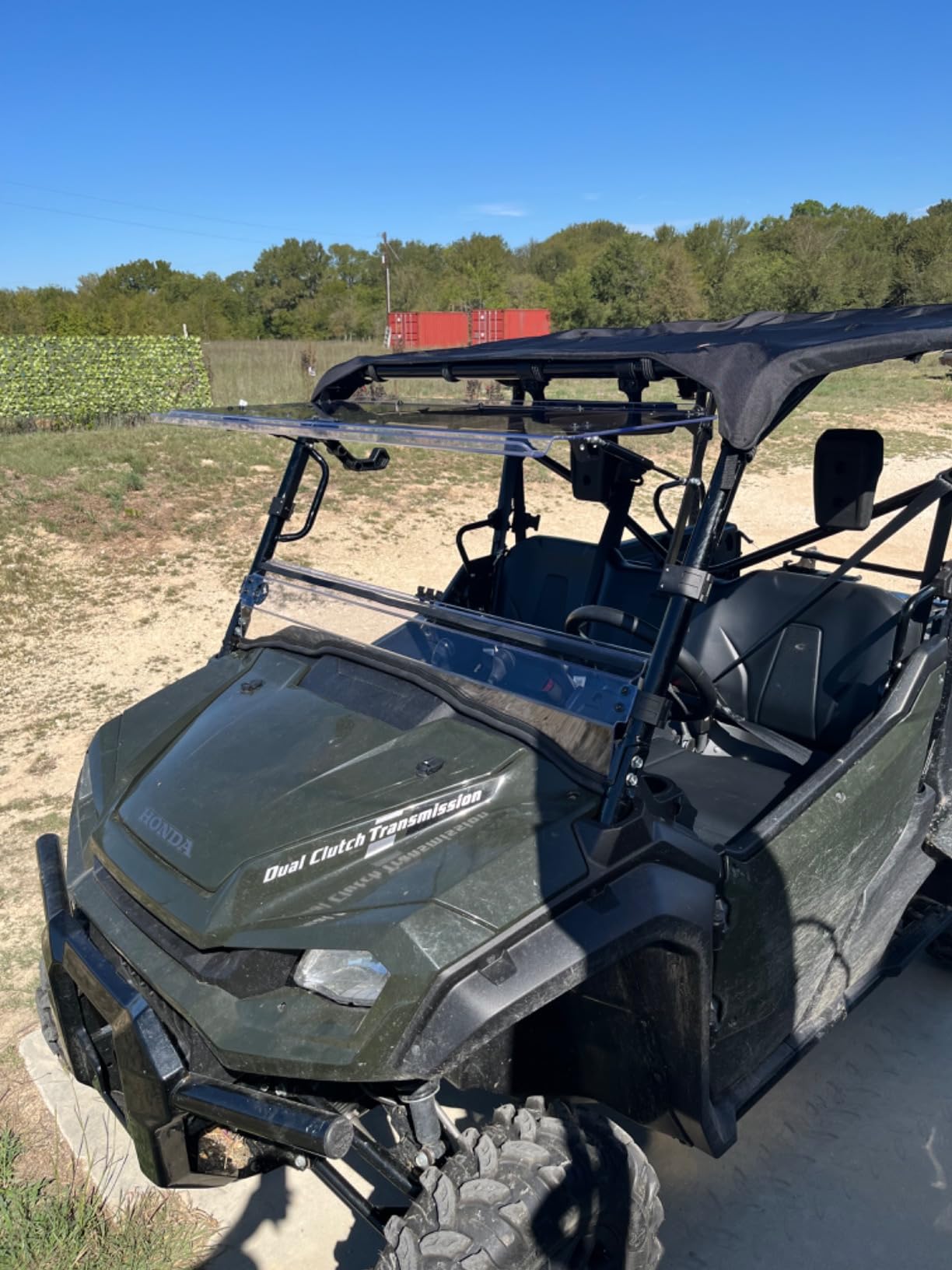 SuperATV Flip Windshield for Honda Pioneer 1000 / 1000-5 customer photo 1
