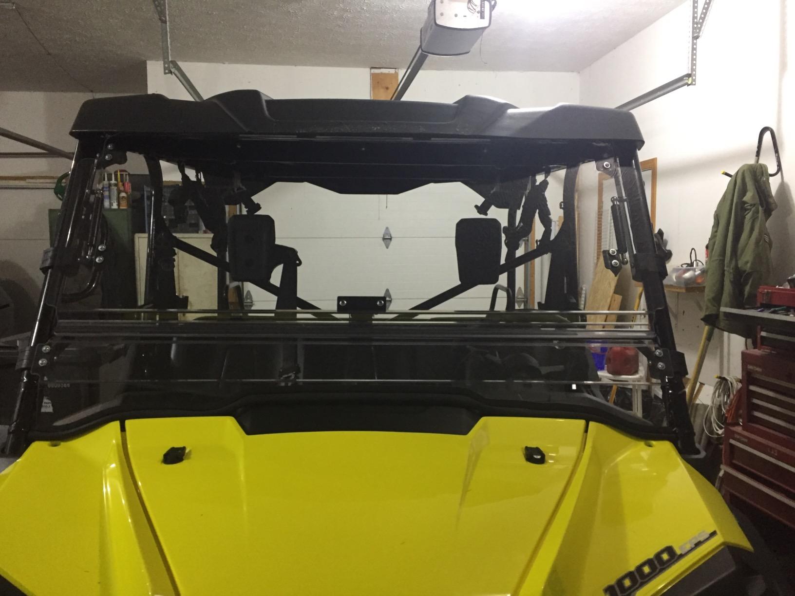 SuperATV Flip Windshield for Honda Pioneer 1000 / 1000-5 customer photo 2