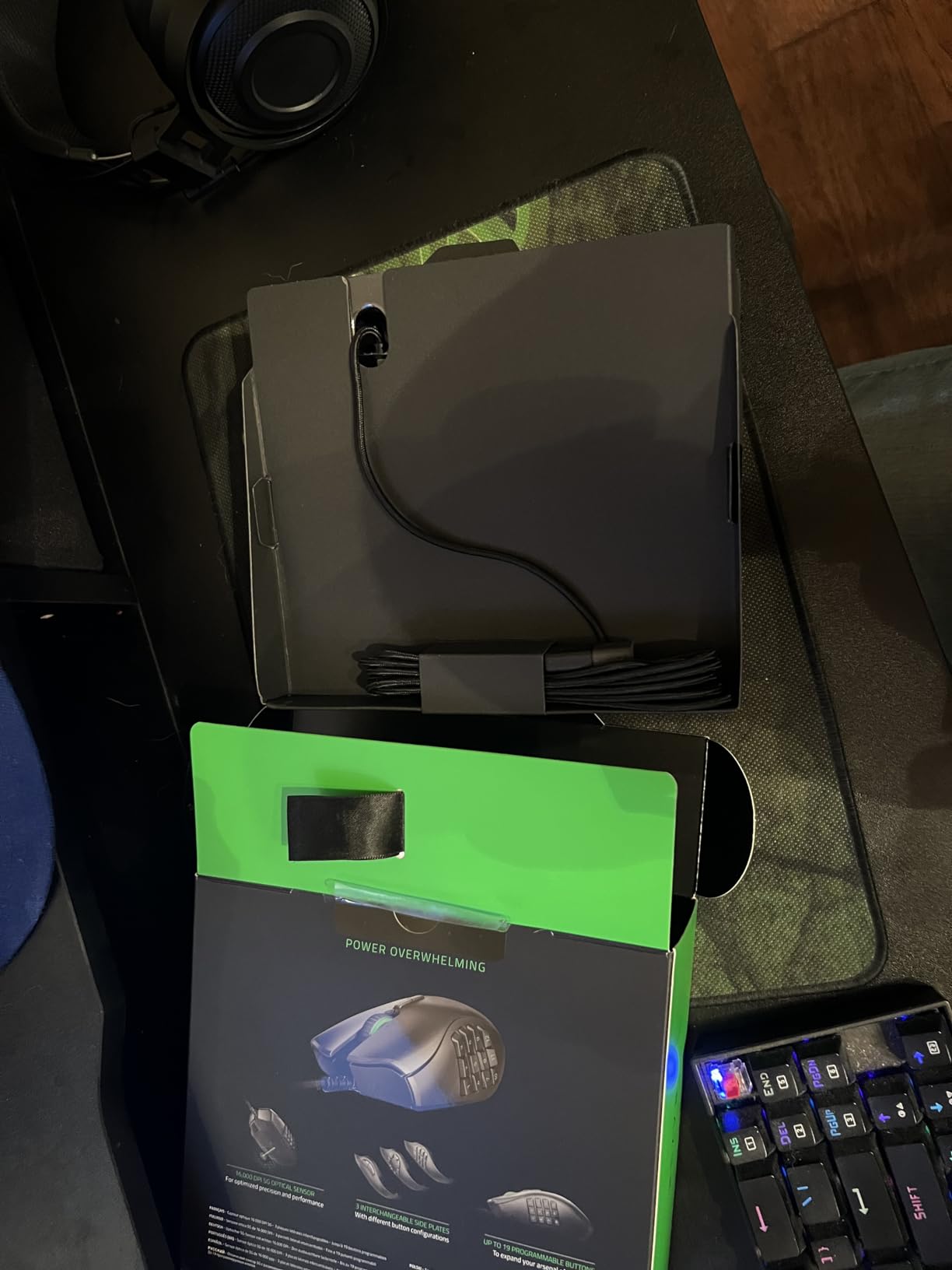 Razer Naga Trinity Gaming Mouse: 16,000 DPI Optical Sensor - Chroma RGB Lighting - Interchangeable Side Plate w/ 2, 7, 12 Button Configurations - Mechanical Switches customer photo 2