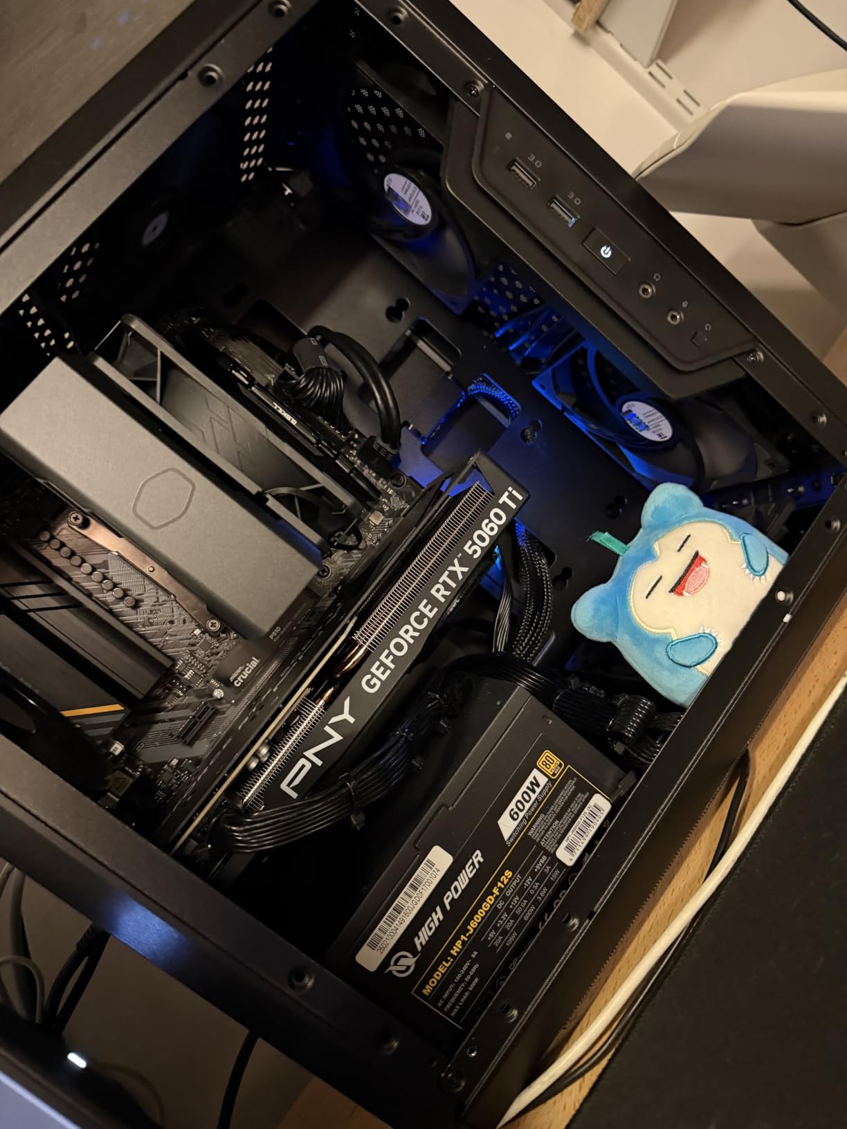 Cooler Master Q300L V1 Micro-ATX PC Case, High Airflow, Transparent Panel customer photo 1