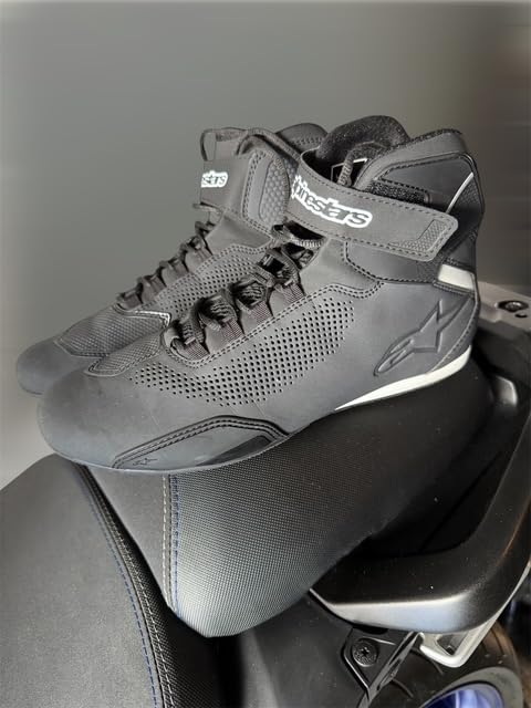 Alpinestars Men's Sektor Vented Street Motorcycle Shoe, Black/Gray/Red, 12 customer photo 1