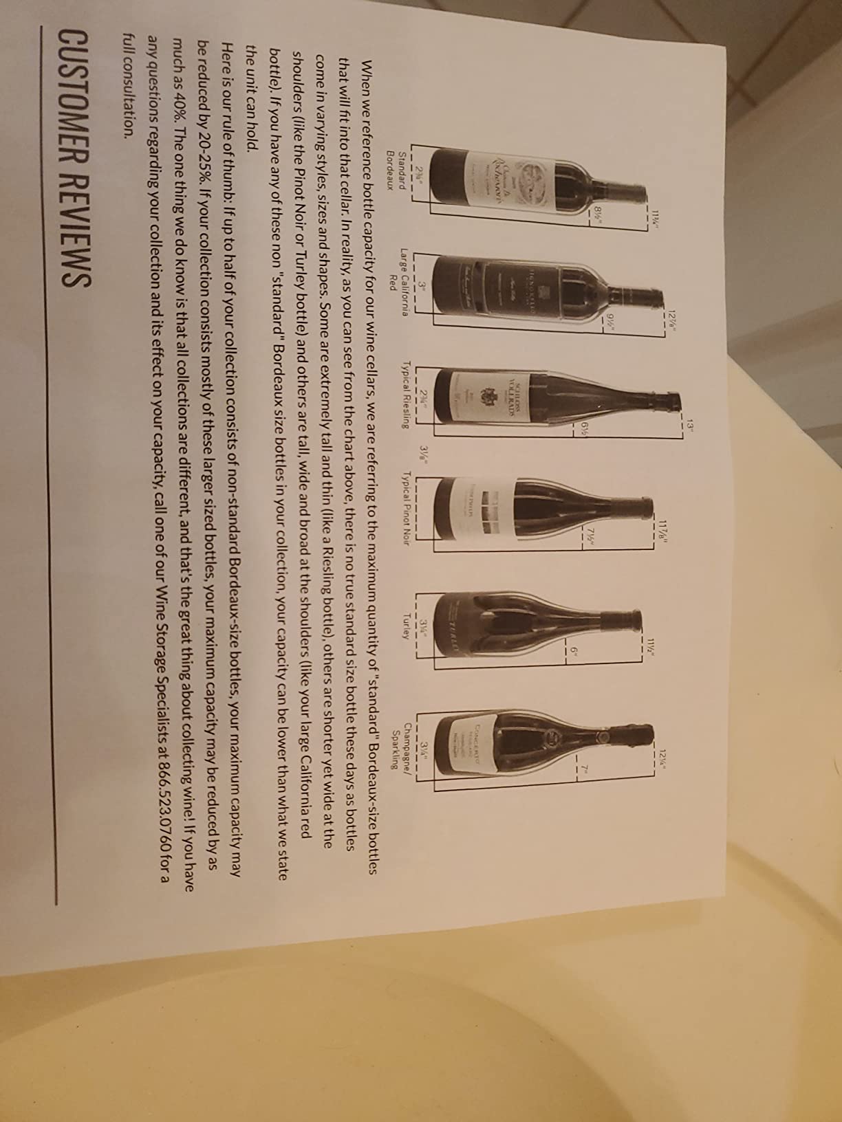 Whynter Large Capacity Wine Refrigerator, 100 Bottle, BWR-1002SD customer photo 2