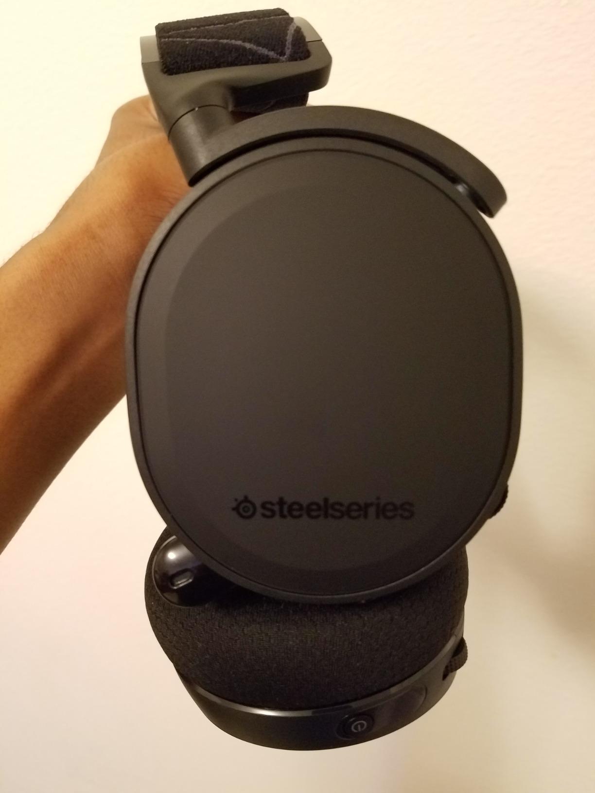 SteelSeries Arctis 7 - Lossless Wireless Gaming Headset with DTS Headphone: X v2.0 Surround - for PC and PlayStation 4 - Black customer photo 2
