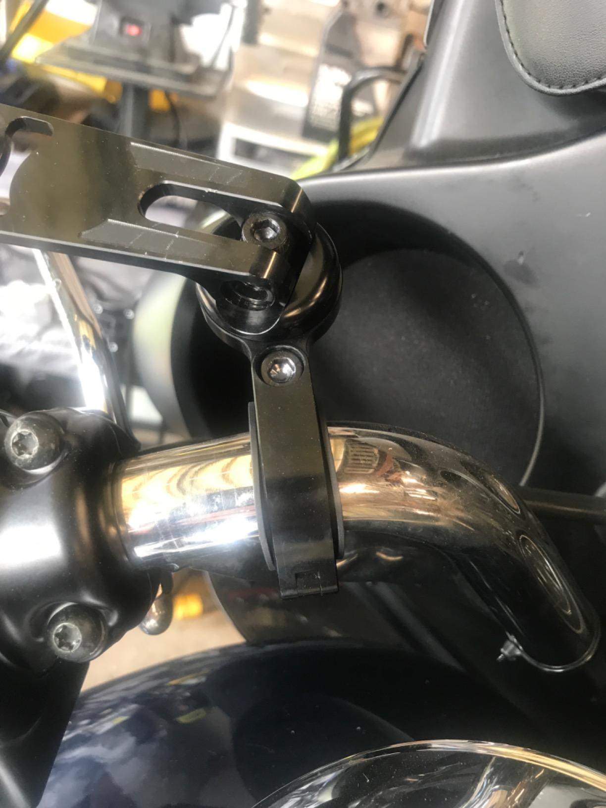 Rokform - Motorcycle Handlebar Phone Mount, Mounts to any Handlebar from 7/8