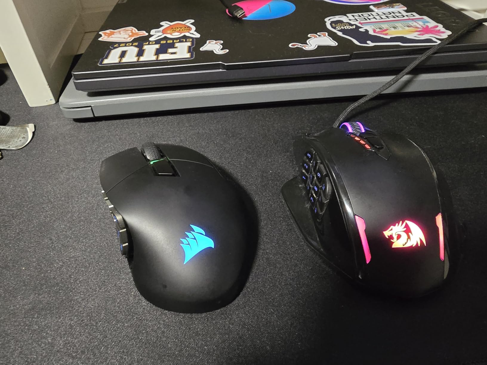 Redragon M908 Wired MMO RGB Gaming Mouse 12400 DPI Remapping Keys customer photo 2