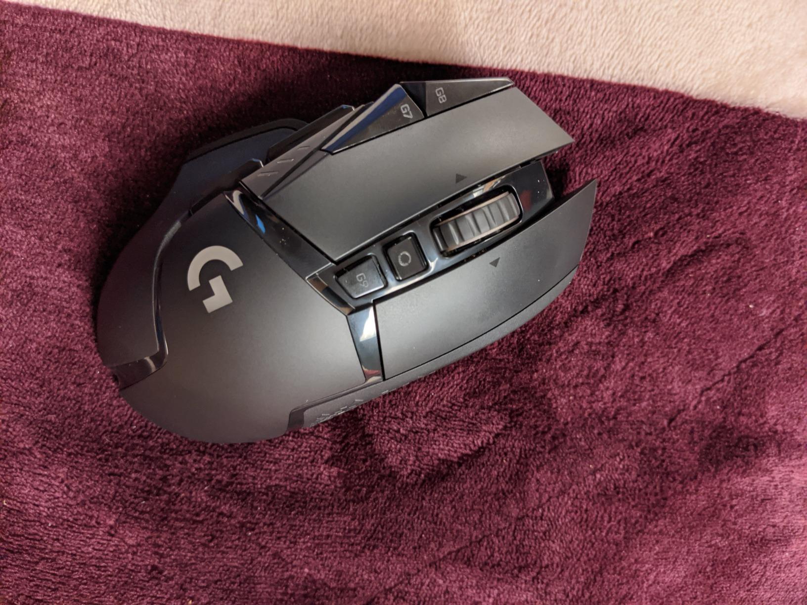 Logitech G502 Lightspeed Wireless Gaming Mouse - Black customer photo 2