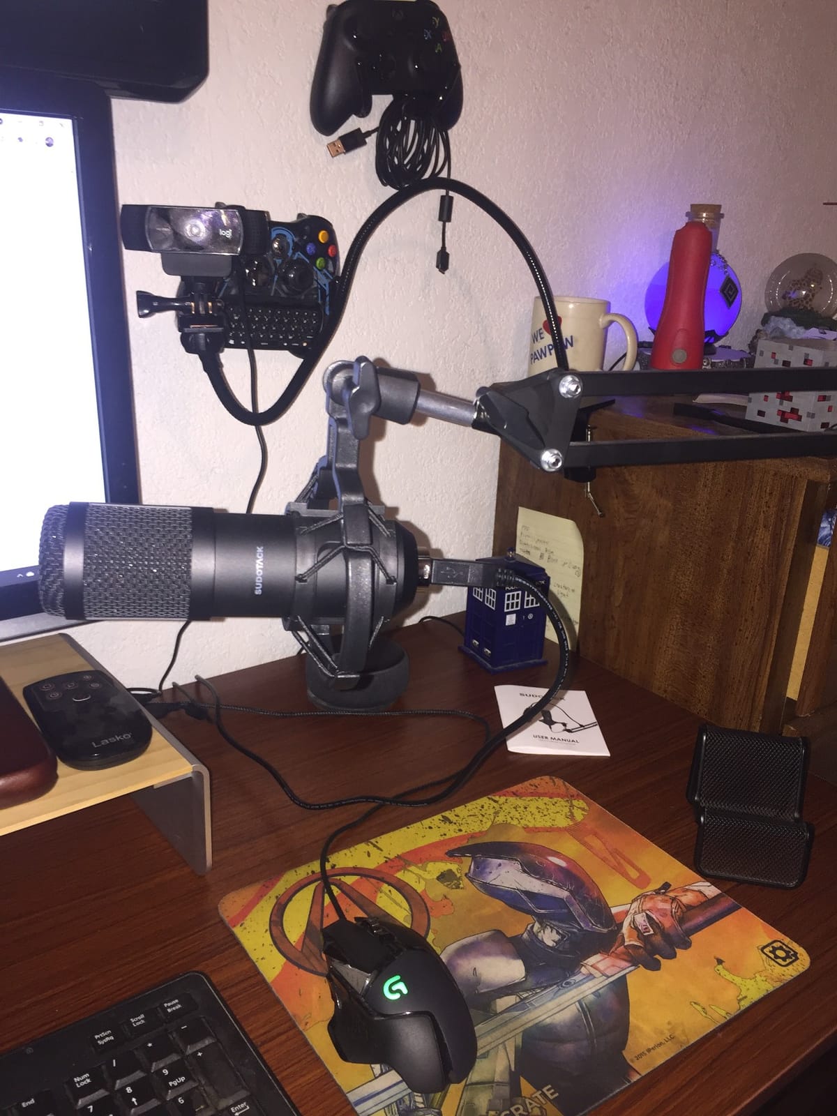 SUDOTACK ST-800 Podcast Microphone Kit, 192kHz/24bit USB Condenser PC Mic customer photo 2