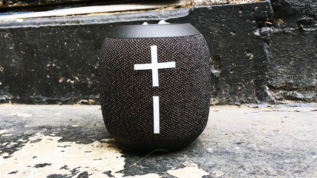 Ultimate Ears WONDERBOOM 2, Portable Wireless Bluetooth Speaker, Big Bass 360 Sound, Waterproof/Dustproof IP67, Floatable, 100 Ft Range - Crushed Ice Grey, Single customer photo 2