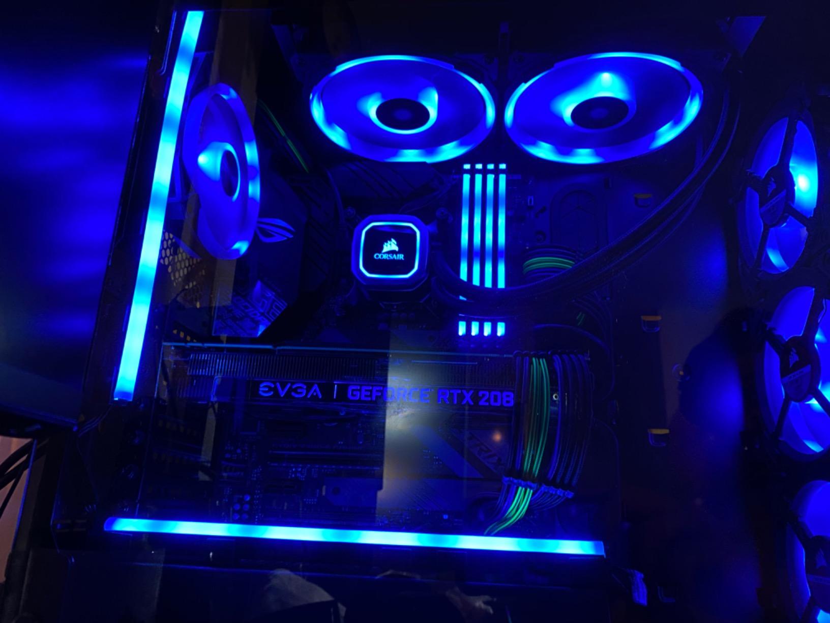 Apevia ATX-PR600W Prestige 600W 80+ Gold Certified, RoHS Compliance, Active PFC ATX Gaming Power Supply customer photo 1