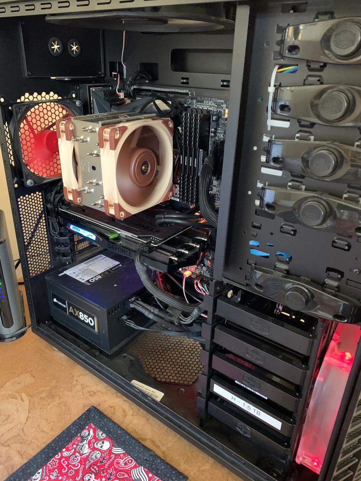Noctua NH-U12A, Quiet High-Performance Single Tower CPU Cooler customer photo 2