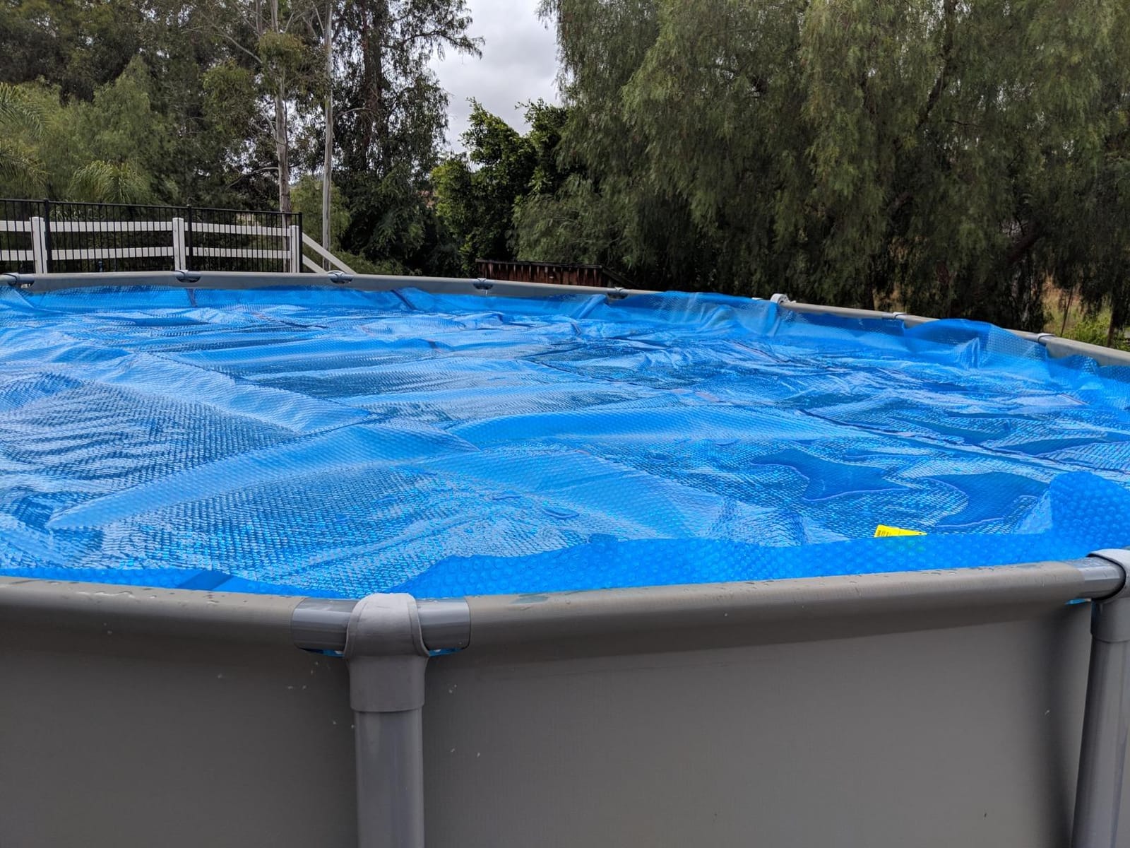 Sun2Solar Blue 10 ft Round Pool Solar Cover | 1600 Series | Heat Retaining customer photo 2