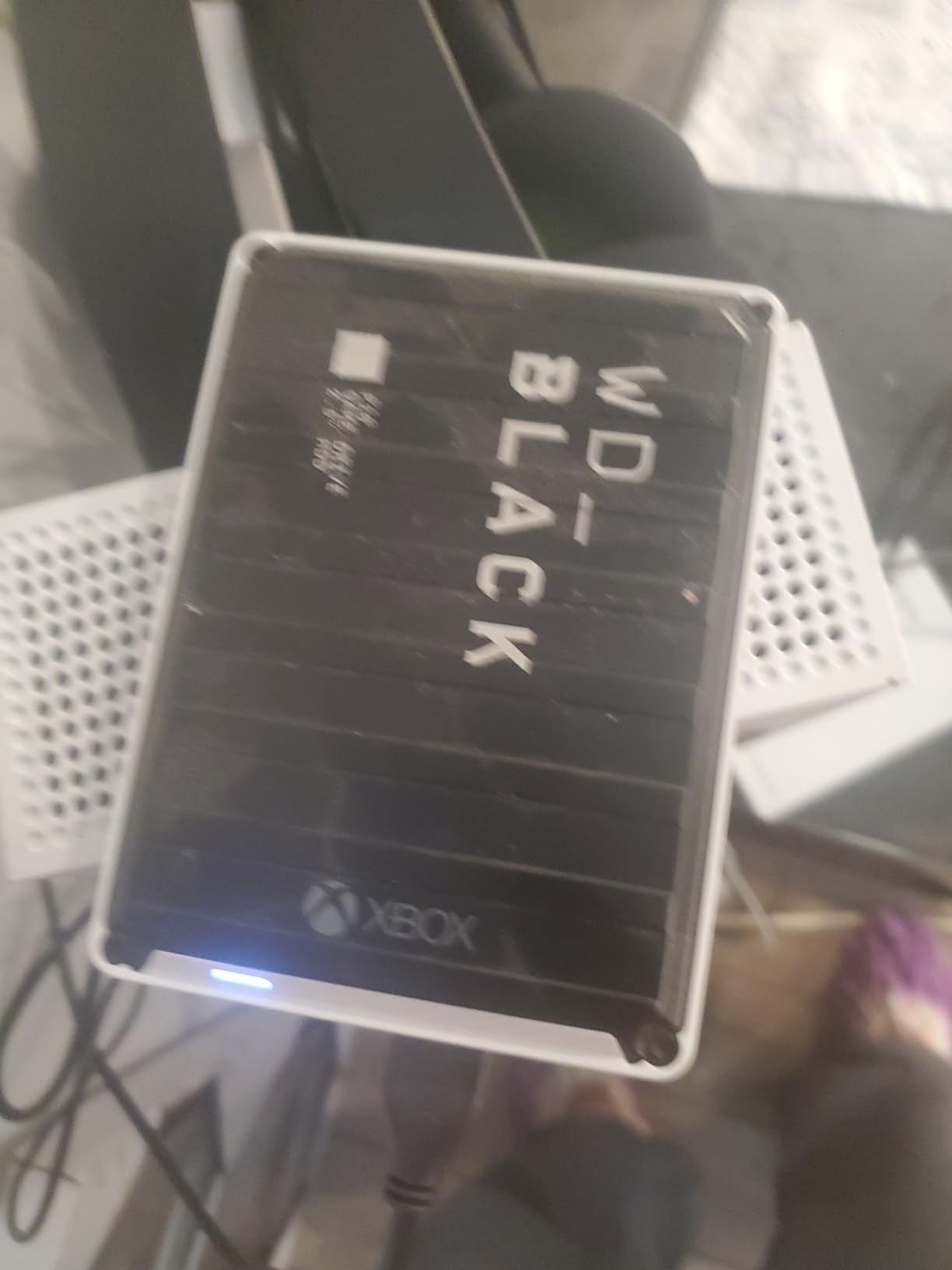 WD_BLACK 5TB P10 Game Drive for Xbox - 1-Month Xbox Game Pass, Portable External Hard Drive for On-The-Go Access To Your Xbox Game library - WDBA5G0050BBK-WESN customer photo 2