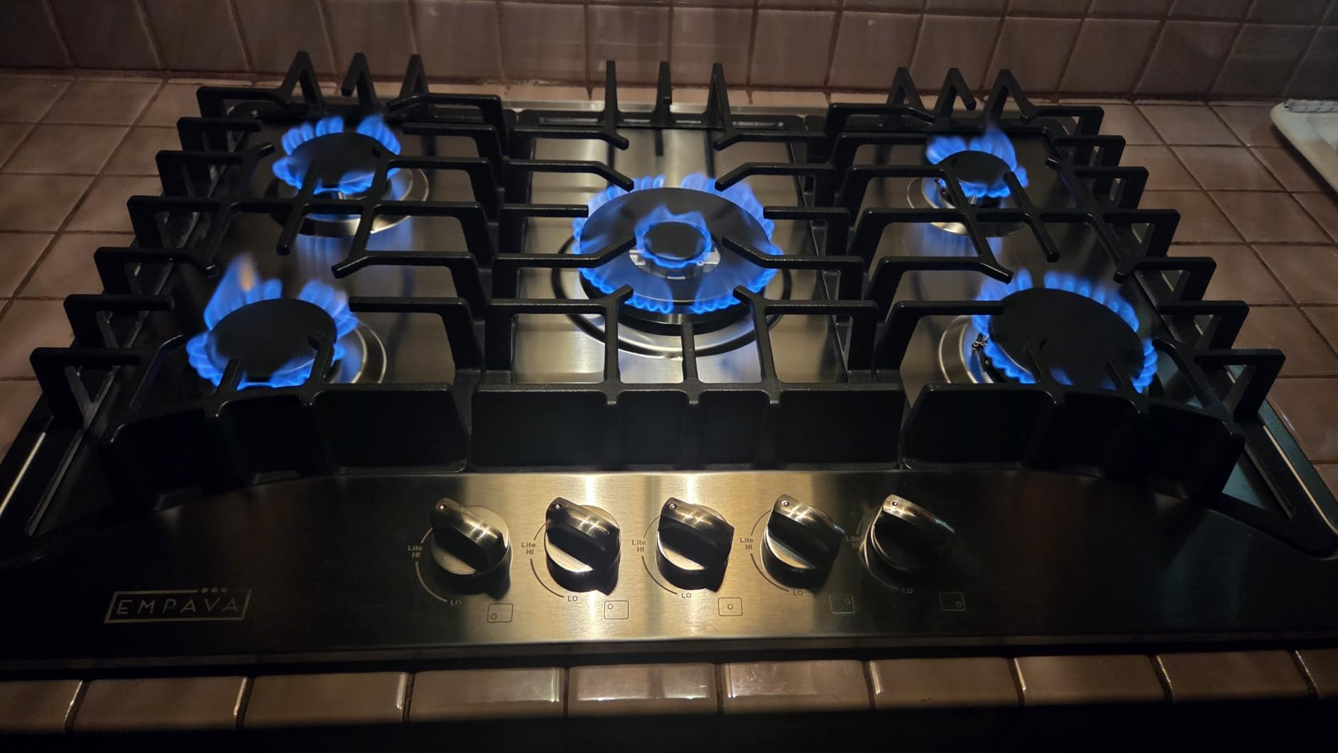 Empava 36 Inch Stainless Steel Gas Cooktop with 5 Italy Sabaf Burners customer photo 1