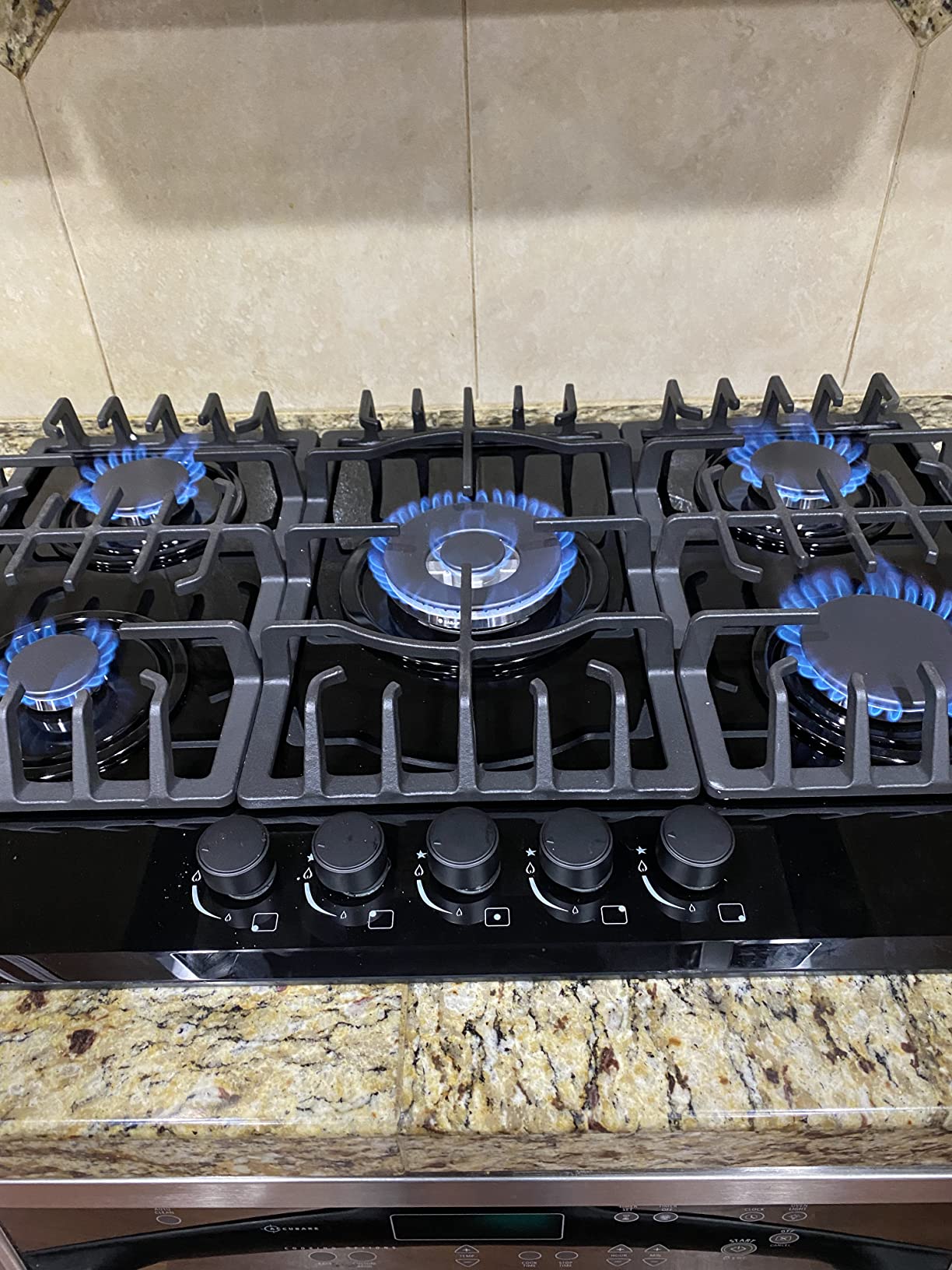 Empava 30 in. Gas Stove Cooktop 5 Italy Sabaf Sealed Burners customer photo 2