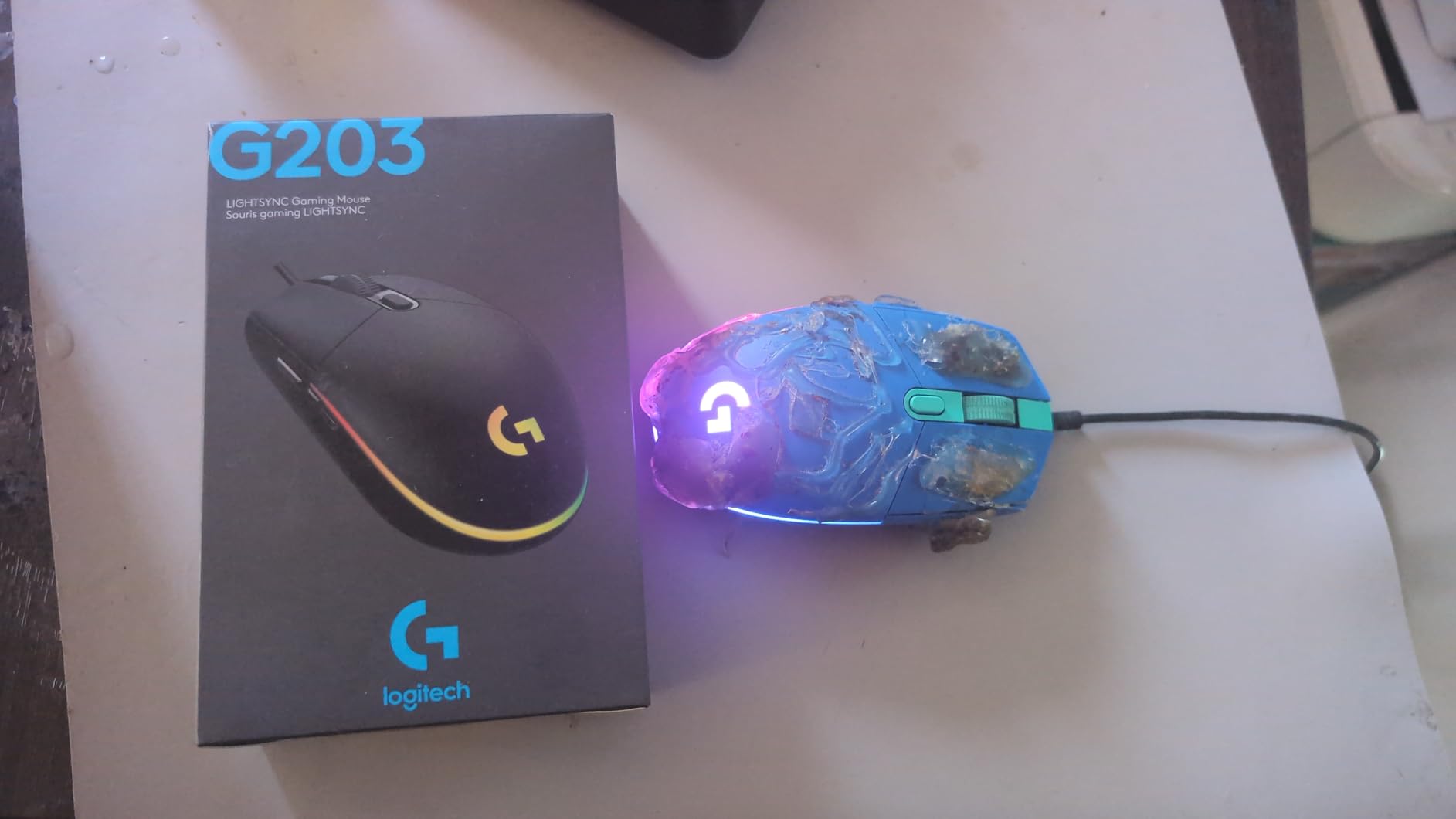 Logitech G203 Wired Gaming Mouse - Black customer photo 1