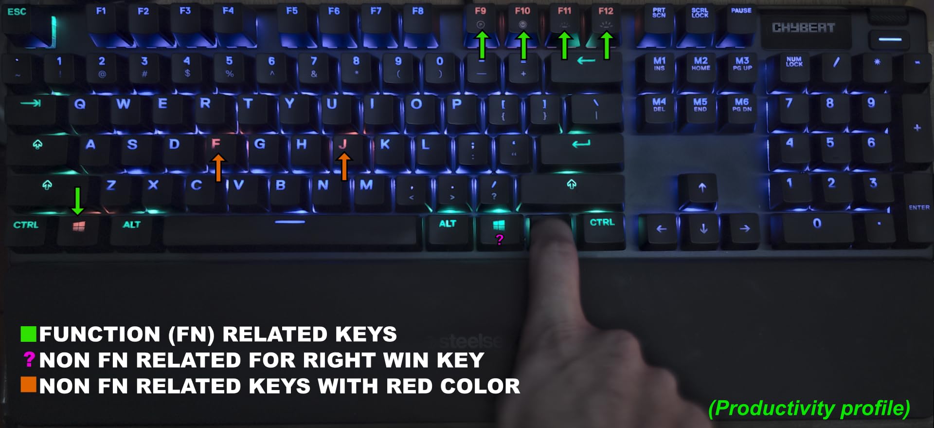SteelSeries USB Apex 5 Hybrid Mechanical Gaming Keyboard – Per-Key RGB Illumination – Aircraft Grade Aluminum Alloy Frame – OLED Smart Display (Hybrid Blue Switch) customer photo 1