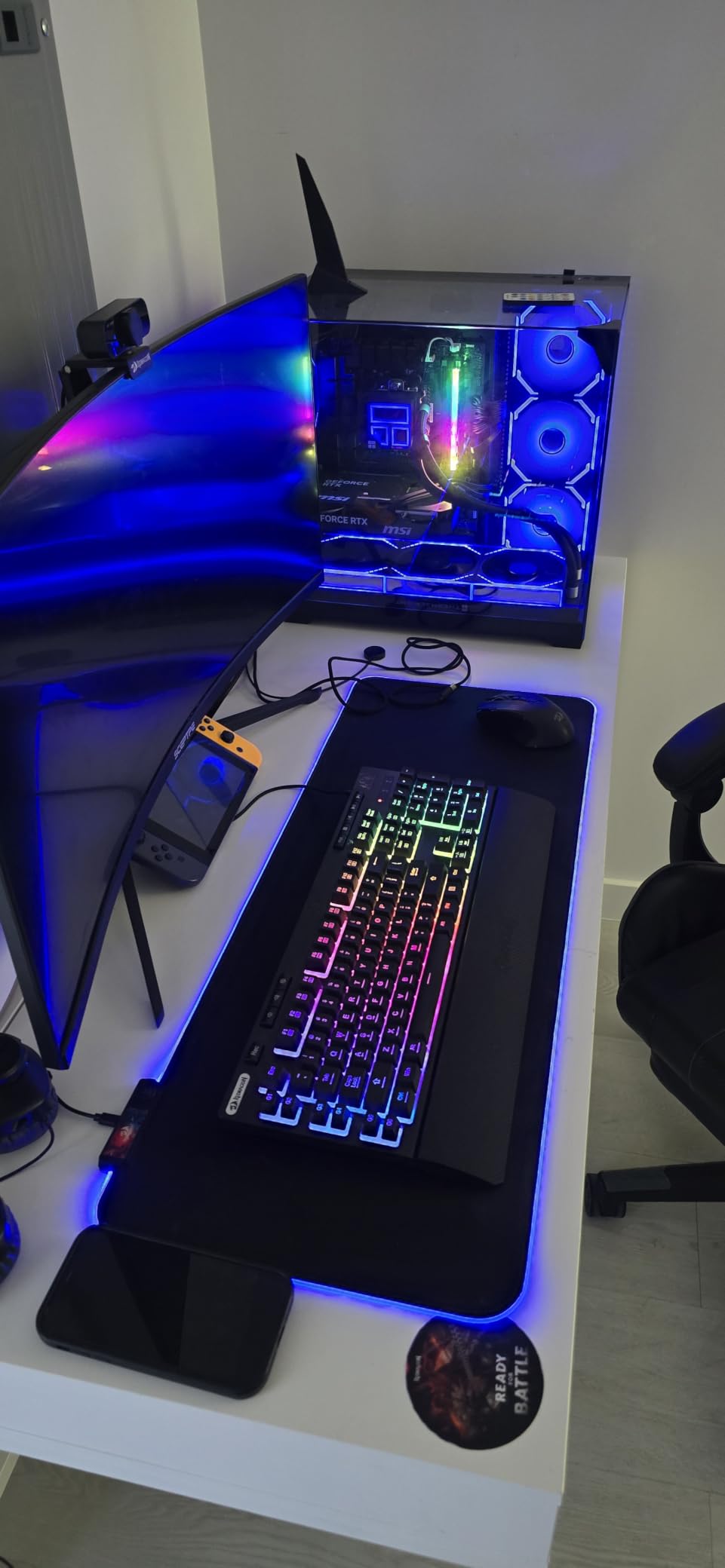Redragon K512 RGB Membrane Gaming Keyboard, 6 Macro Keys & Easy Media Wheel customer photo 1